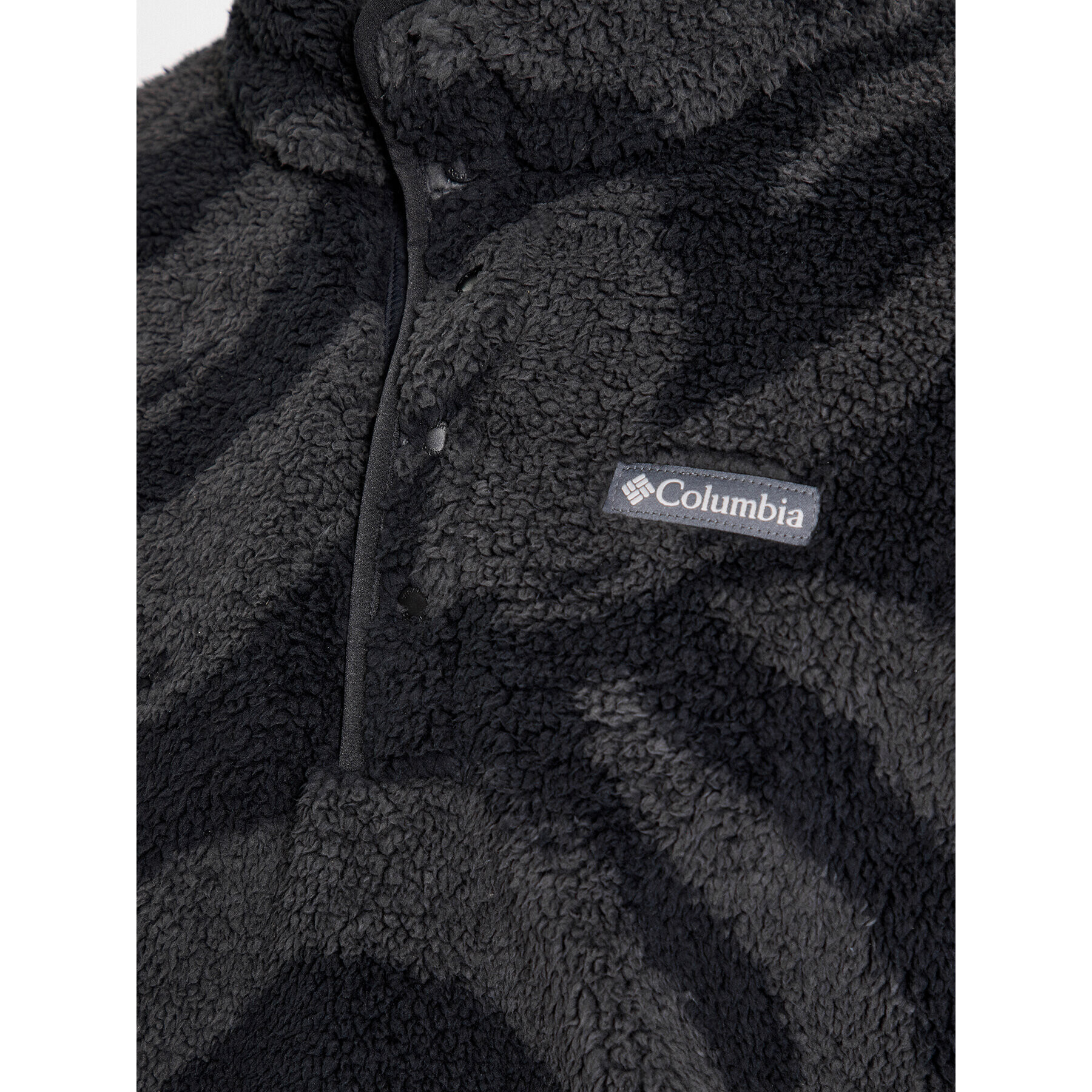 Columbia Fleecová mikina Rugged Ridge™ II Sherpa 1/2 Snap Černá Regular Fit - Pepit.cz