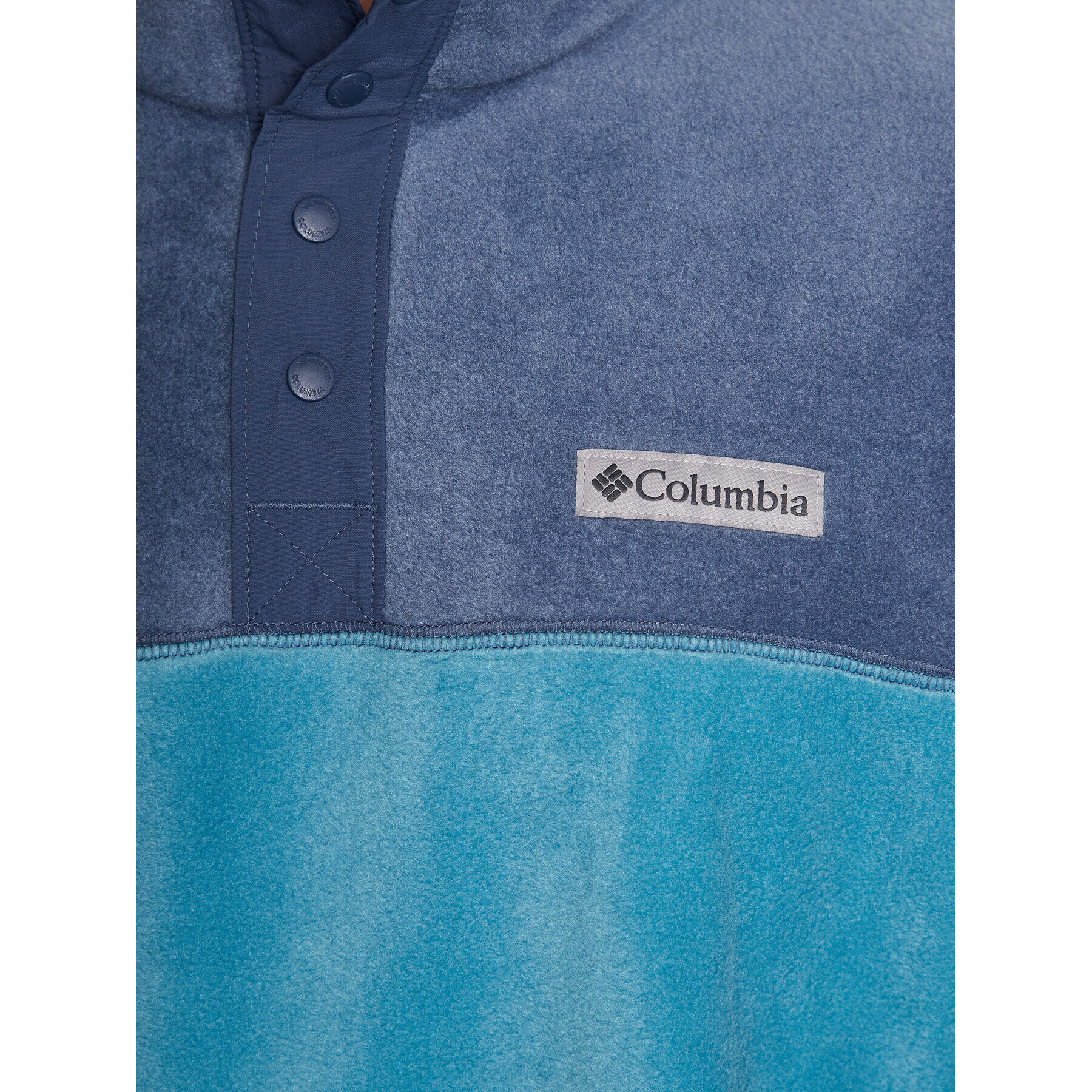 Columbia Fleecová mikina Steens Mountain™ Half Snap Modrá Regular Fit - Pepit.cz