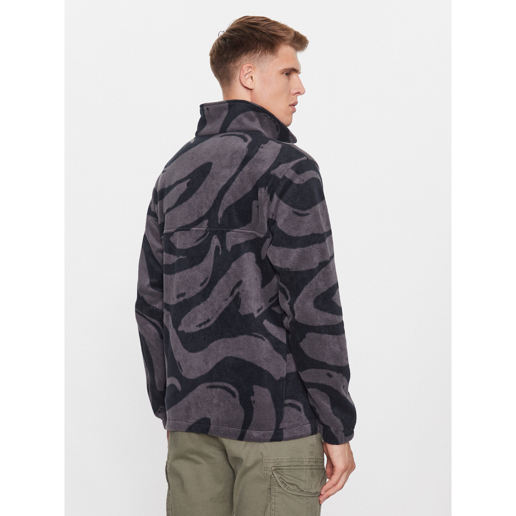 Columbia Fleecová mikina Steens Mountain™ Printed Jacket Černá Regular Fit - Pepit.cz