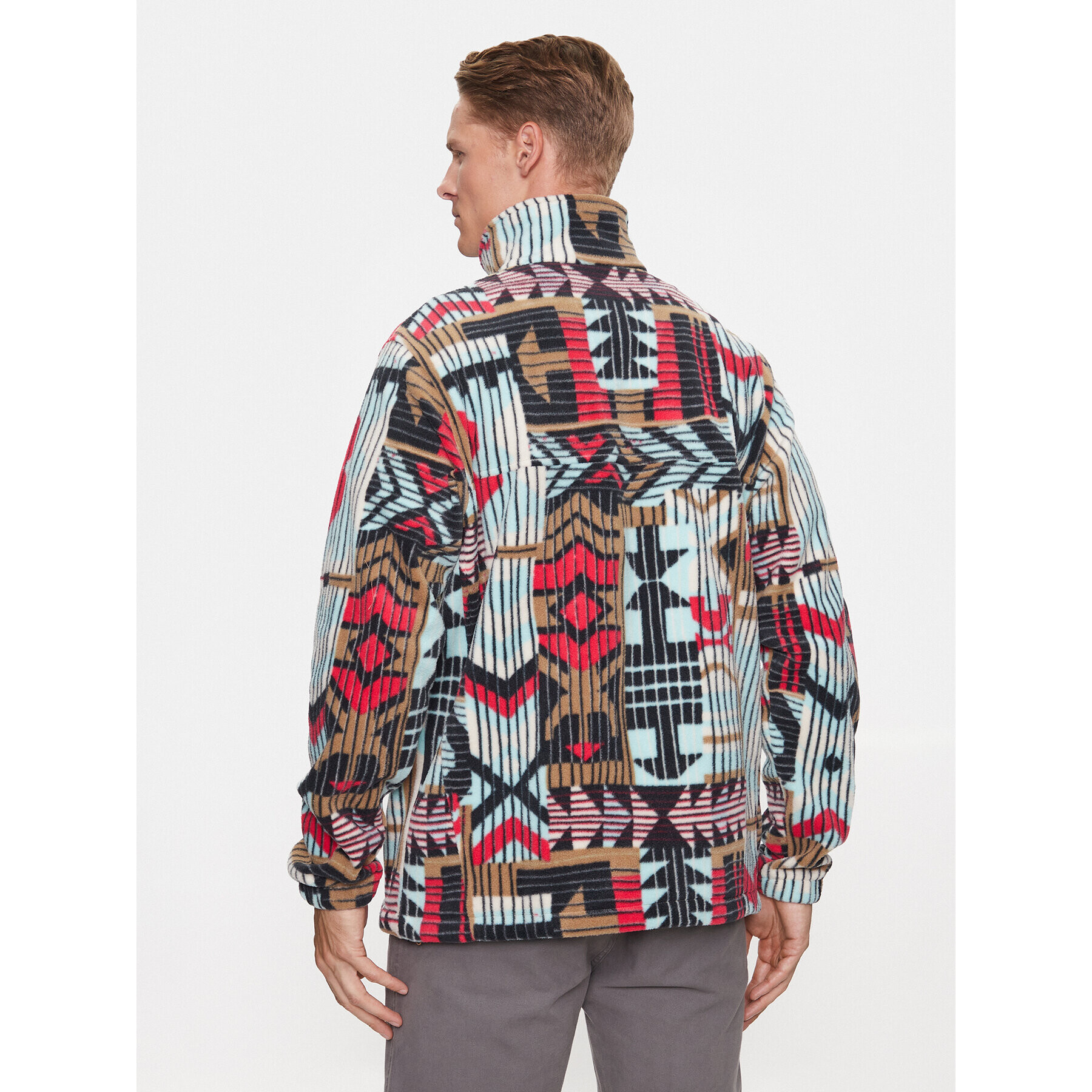 Columbia Fleecová mikina Steens Mountain™ Printed Jacket Hnědá Regular Fit - Pepit.cz