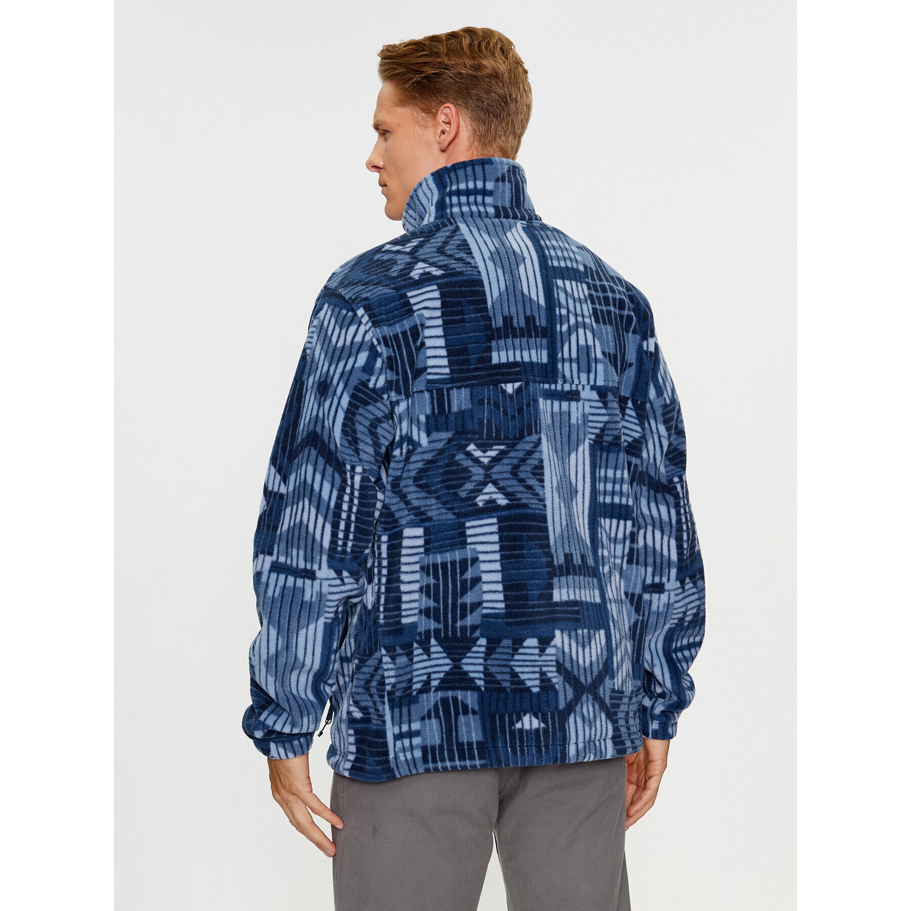 Columbia Fleecová mikina Steens Mountain™ Printed Jacket Modrá Regular Fit - Pepit.cz