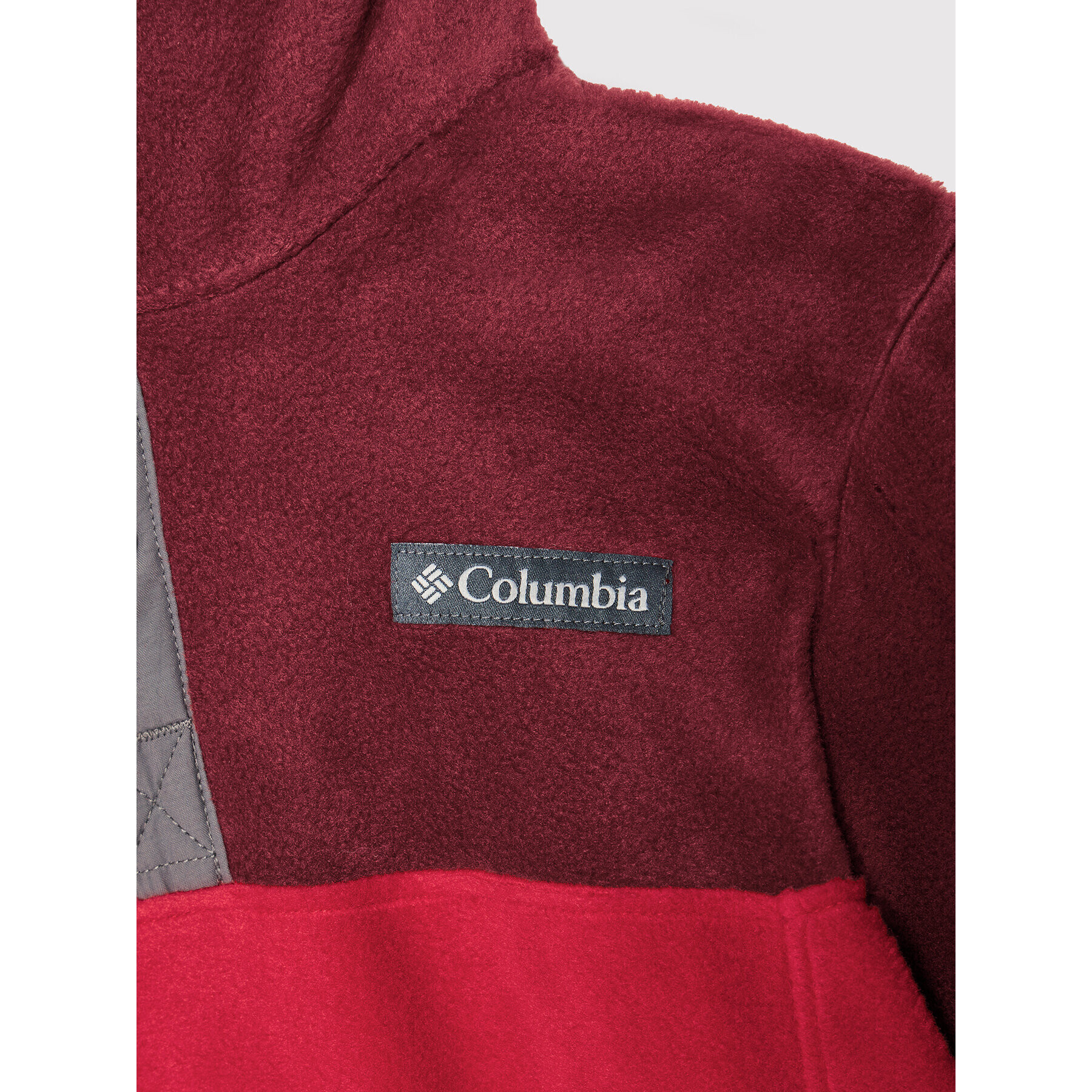 Columbia Fleecová mikina Steens Mtn 1863931 Červená Regular Fit - Pepit.cz