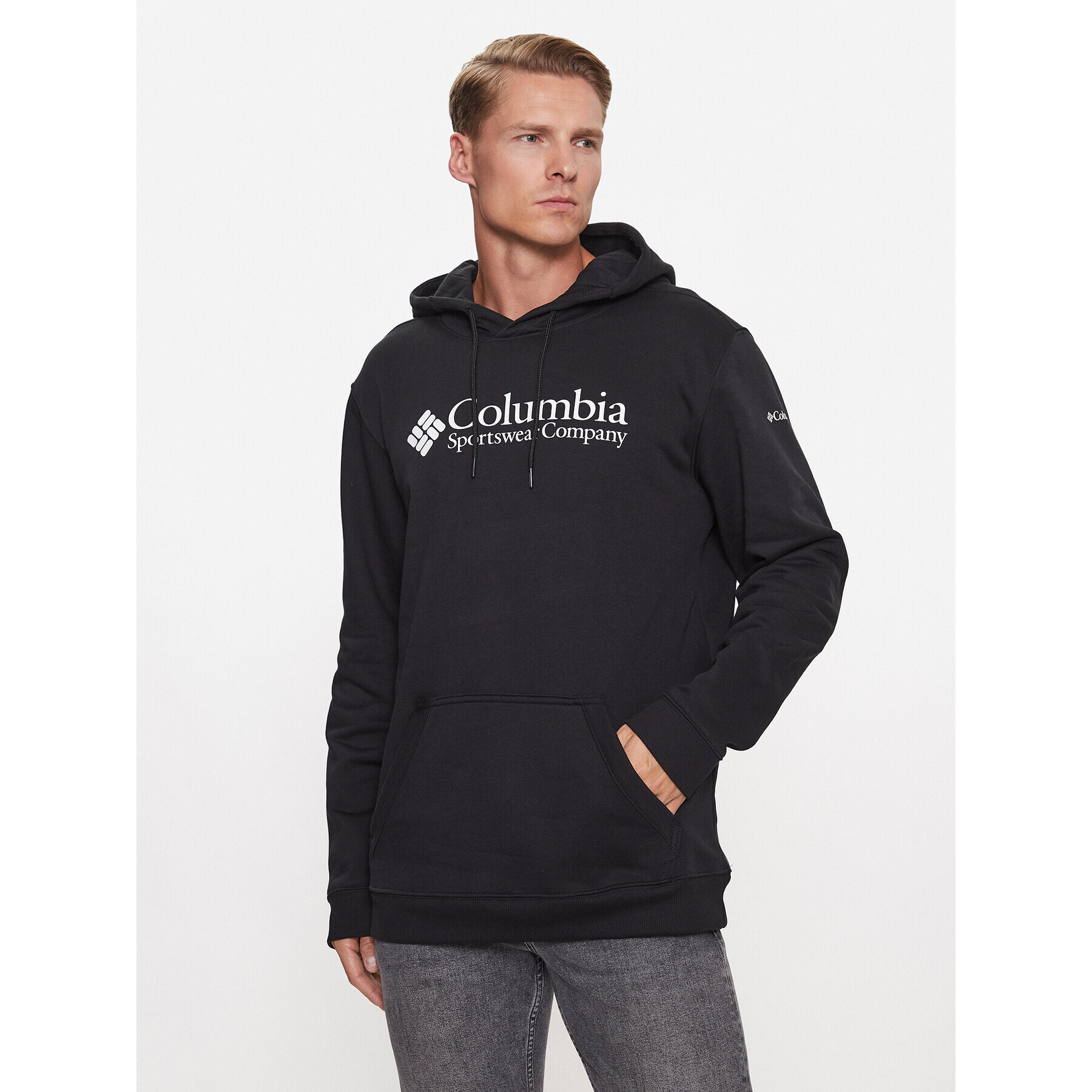 Columbia Mikina CSC Basic Logo™ II Hoodie Černá Regular Fit - Pepit.cz