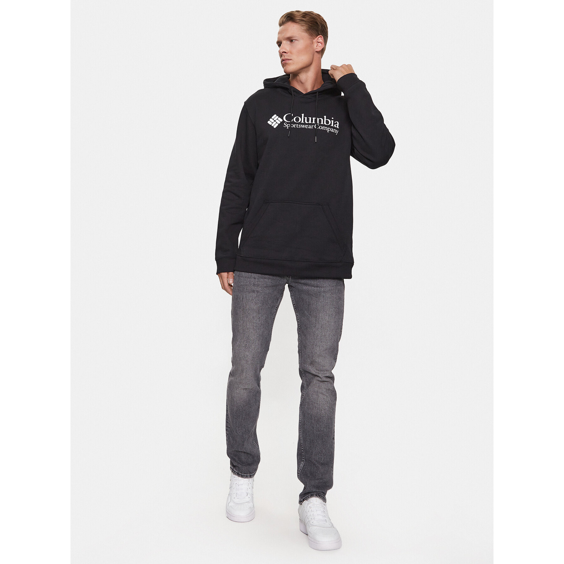 Columbia Mikina CSC Basic Logo™ II Hoodie Černá Regular Fit - Pepit.cz