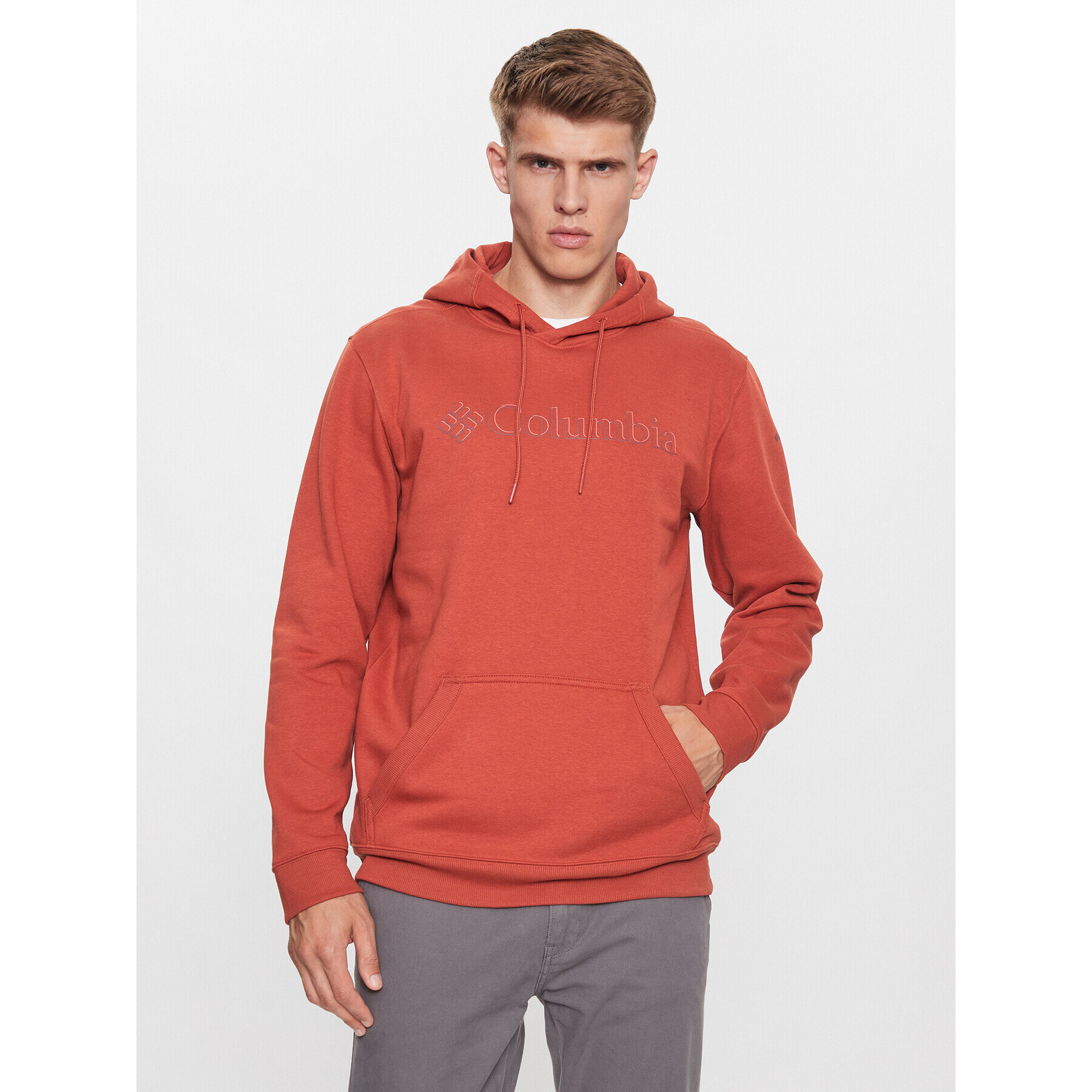 Columbia Mikina CSC Basic Logo™ II Hoodie Oranžová Regular Fit - Pepit.cz