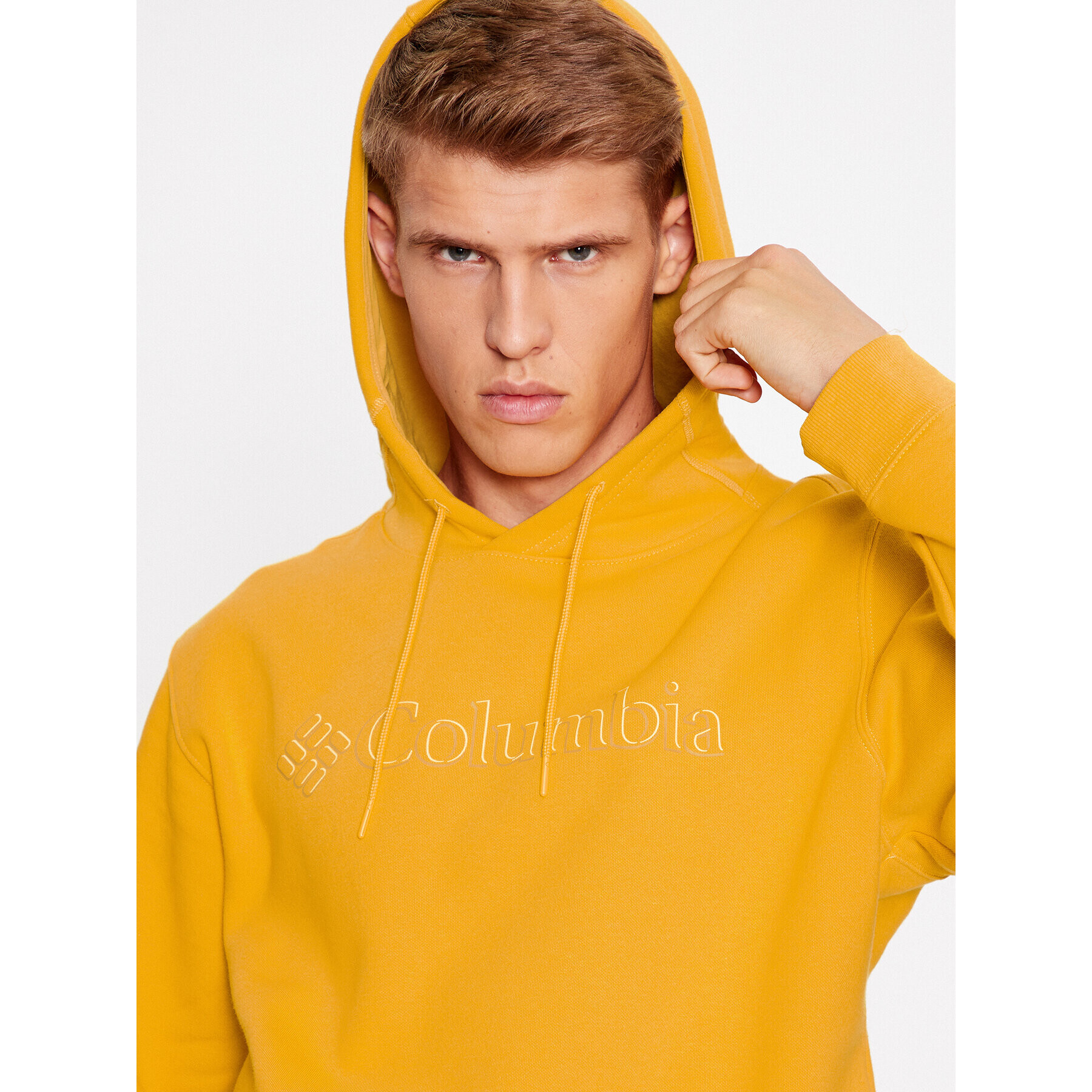 Columbia Mikina CSC Basic Logo™ II Hoodie Žlutá Regular Fit - Pepit.cz