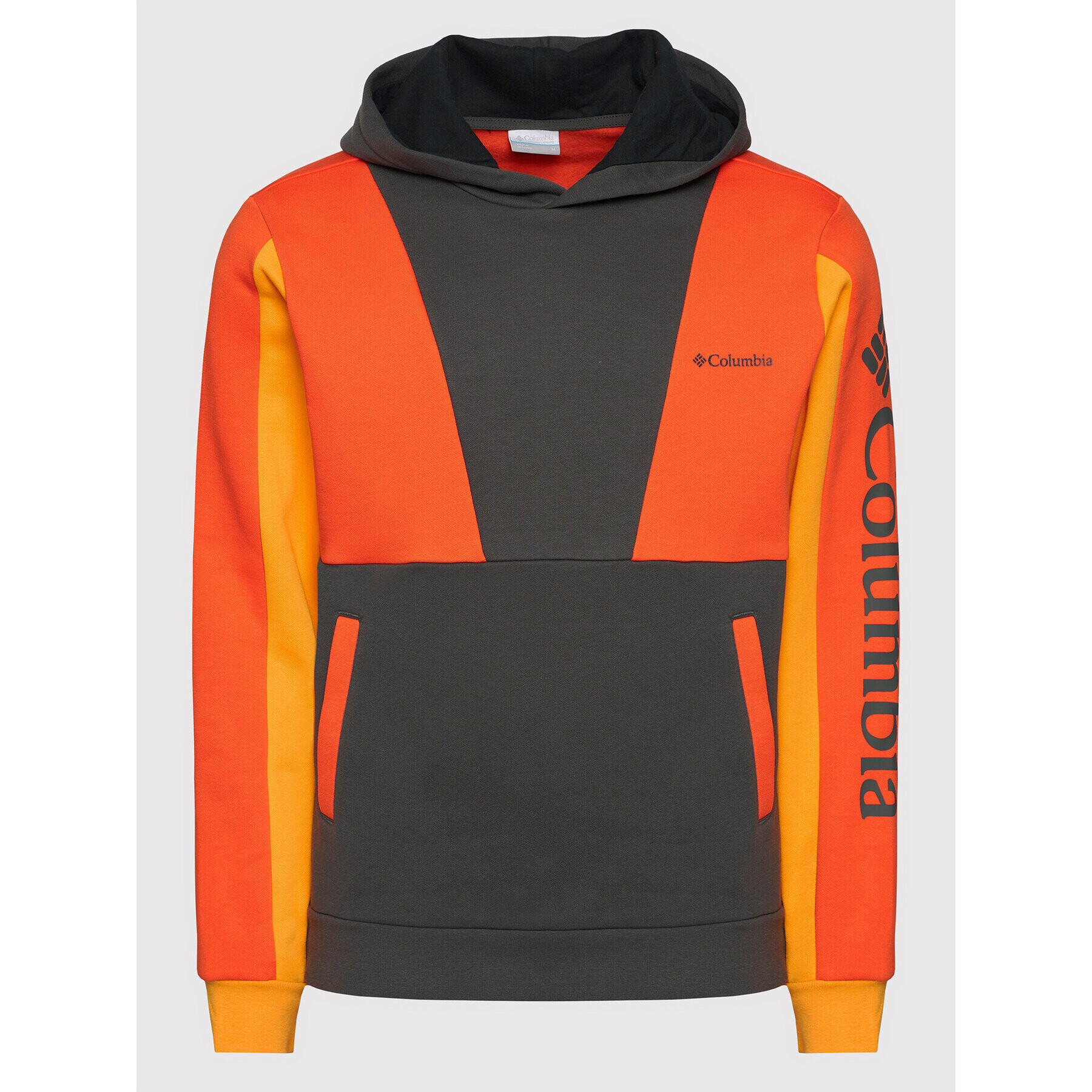 Columbia Mikina Lodge™ Colorblock 1956663 Oranžová Regular Fit - Pepit.cz