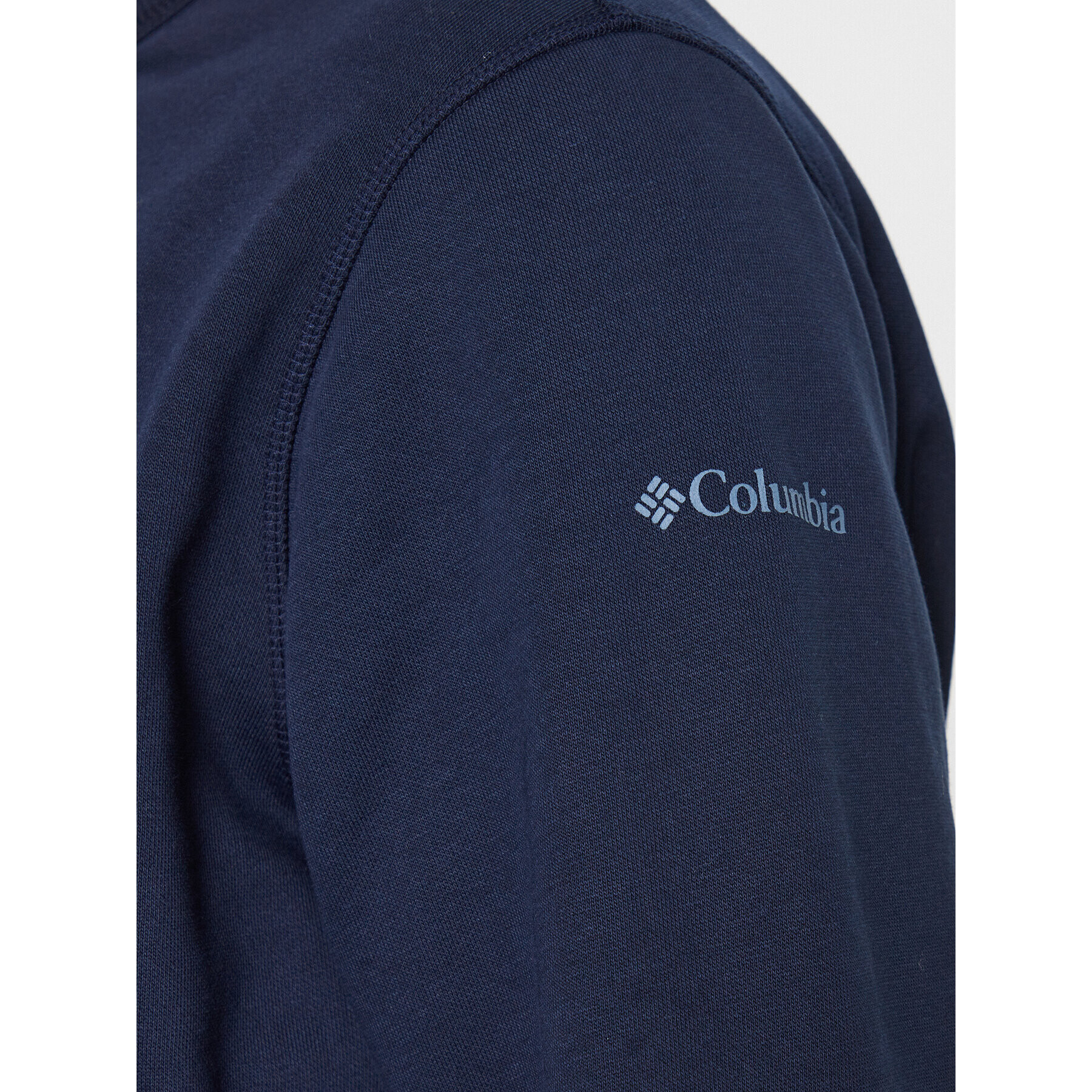 Columbia Mikina M Logo Fleece Crew Modrá Regular Fit - Pepit.cz