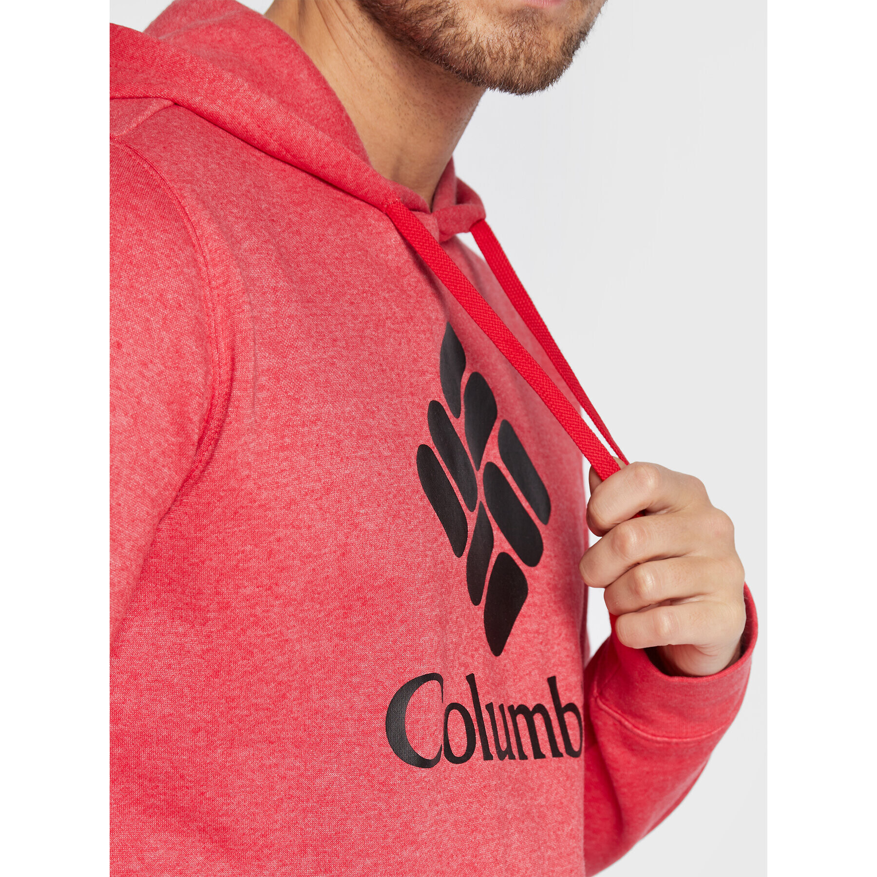 Columbia Mikina Trek 1957913 Červená Regular Fit - Pepit.cz