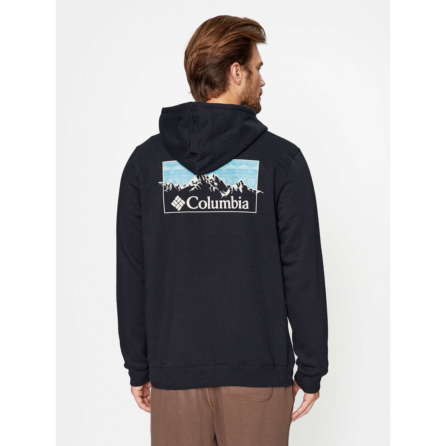 Columbia Mikina Trek™ Graphic Hoodie Černá Regular Fit - Pepit.cz