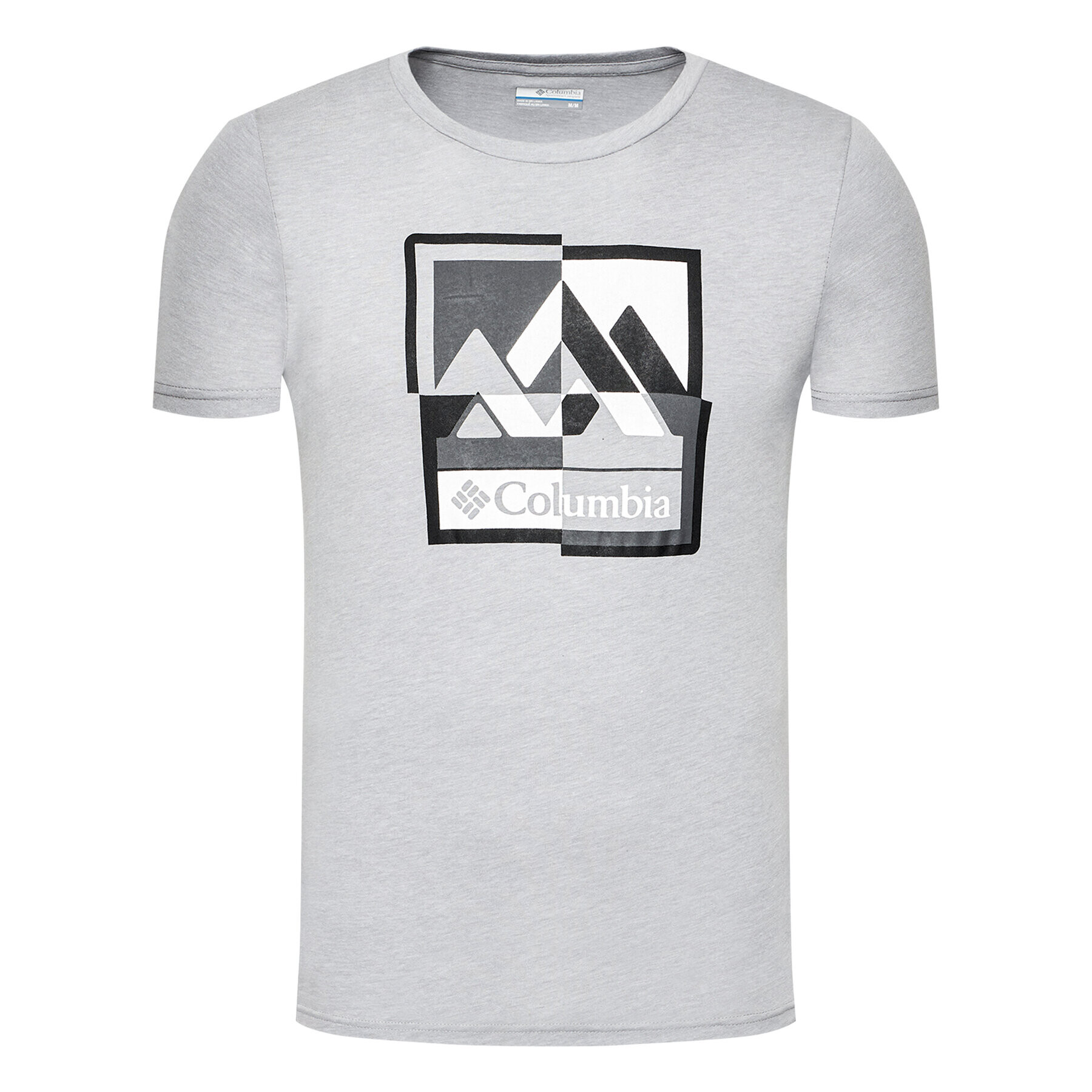 Columbia T-Shirt Alpine Way Graphic Tee 1888893 Šedá Regular Fit - Pepit.cz