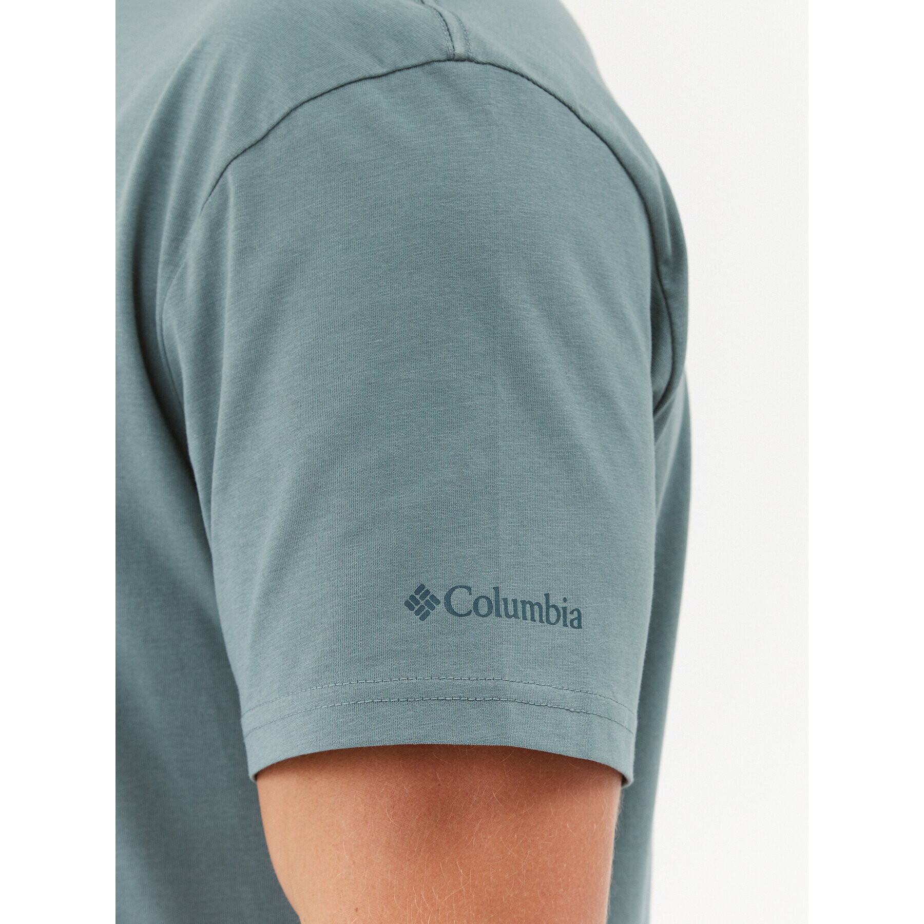 Columbia T-Shirt CSC Basic Logo™ Short Sleeve Zelená Regular Fit - Pepit.cz