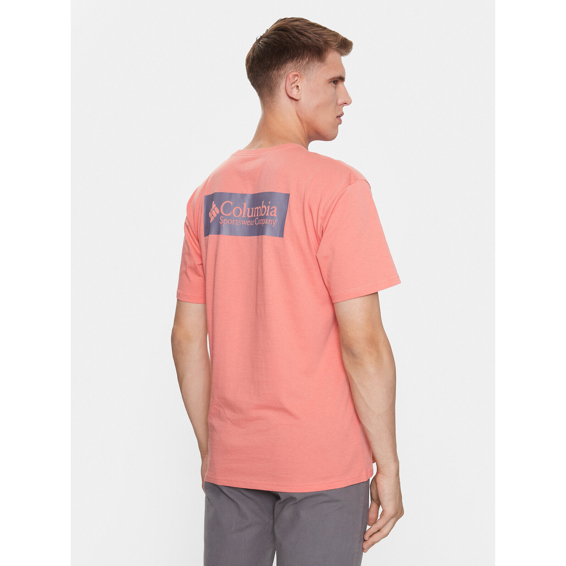 Columbia T-Shirt North Cascades™ Short Sleeve Tee Oranžová Regular Fit - Pepit.cz