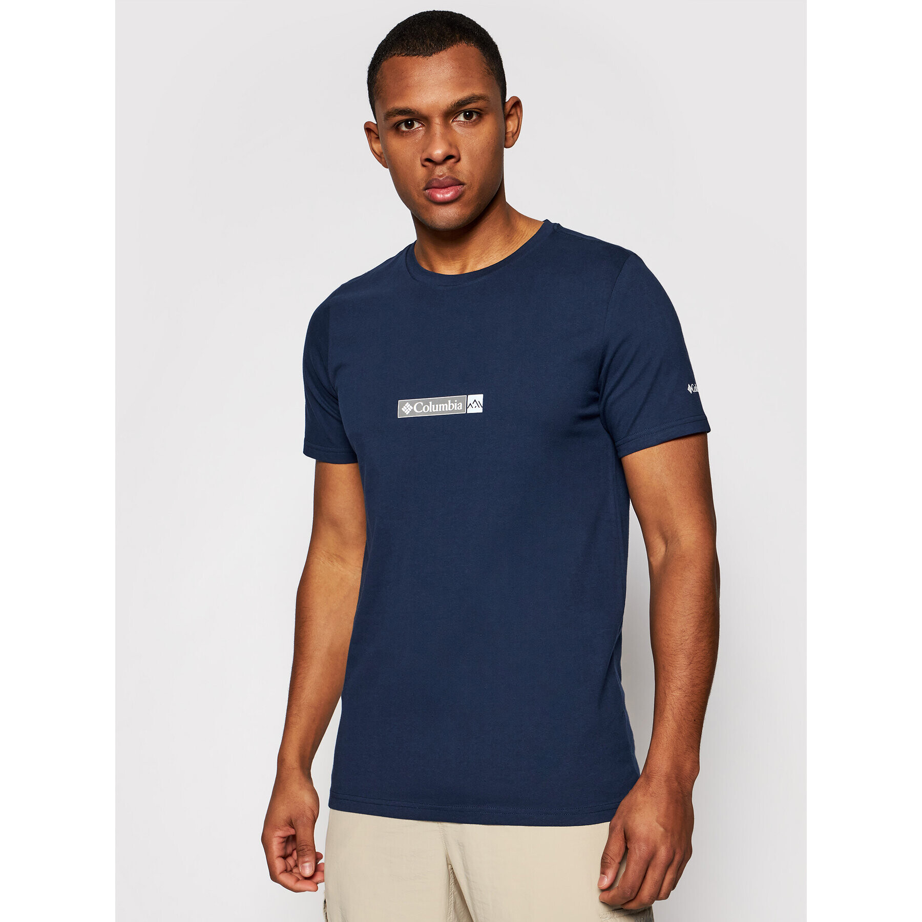 Columbia T-Shirt Rapid Ridge 1934824 Tmavomodrá Regular Fit - Pepit.cz