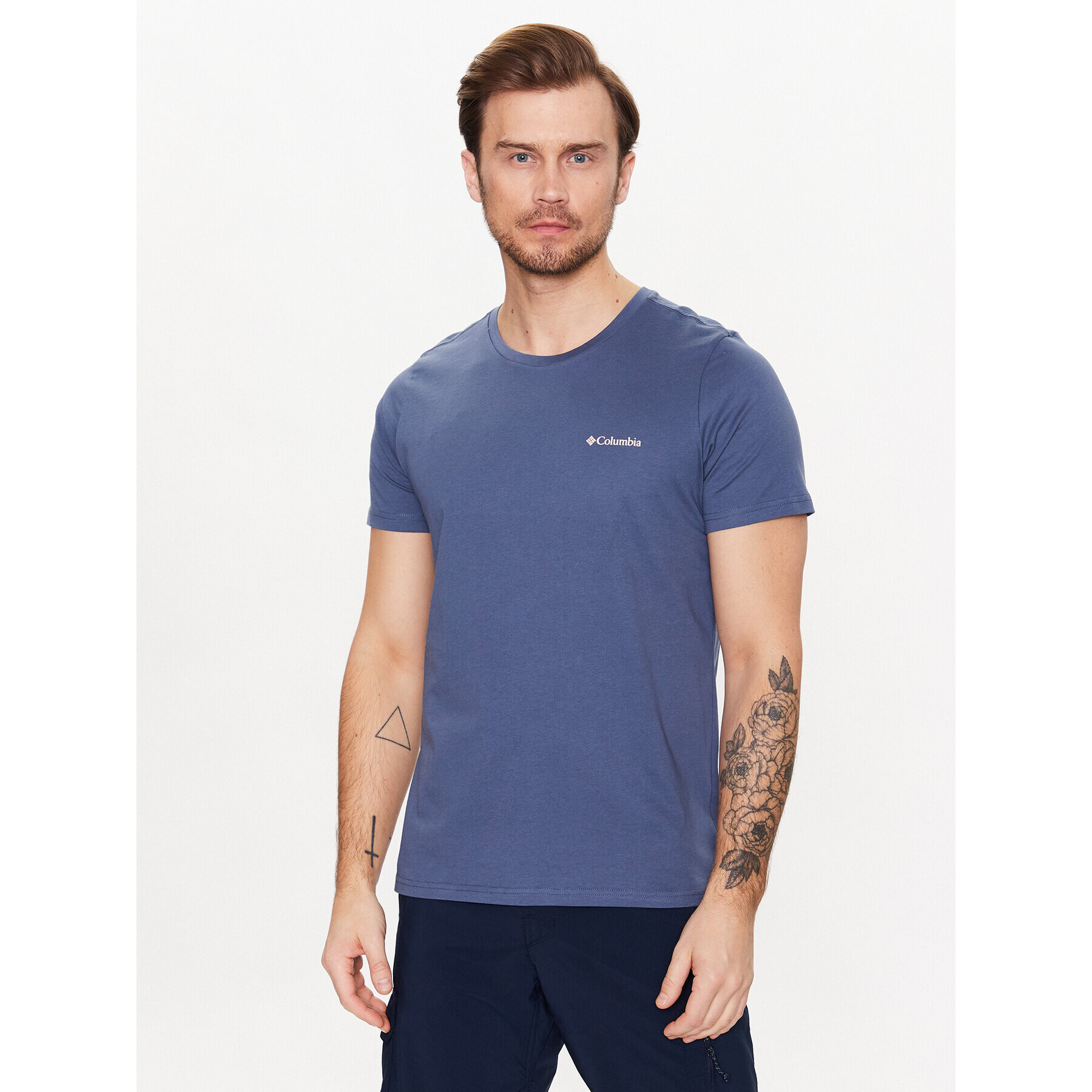 Columbia T-Shirt Rapid Ridge Back Graphic 1934824 Modrá Regular Fit - Pepit.cz