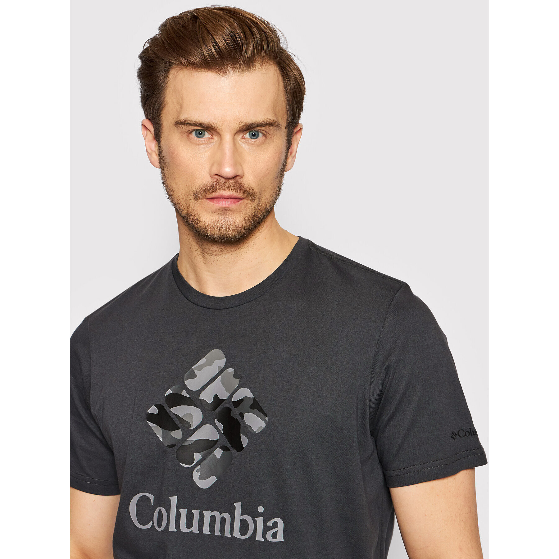 Columbia T-Shirt Rapid Ridge Graphic 1888813 Šedá Regular Fit - Pepit.cz