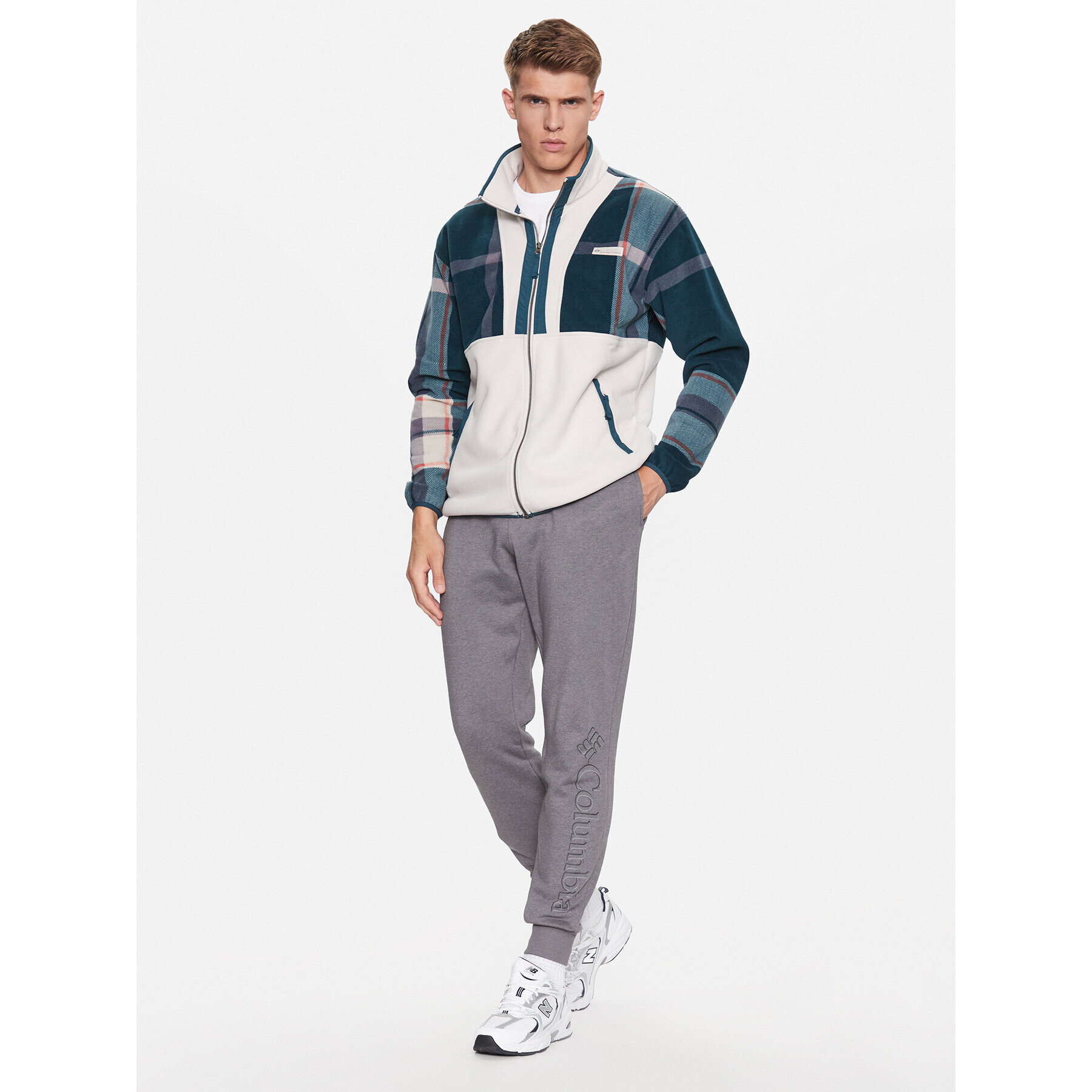 Columbia Teplákové kalhoty M CSC Logo™ Fleece Jogger II Šedá Regular Fit - Pepit.cz