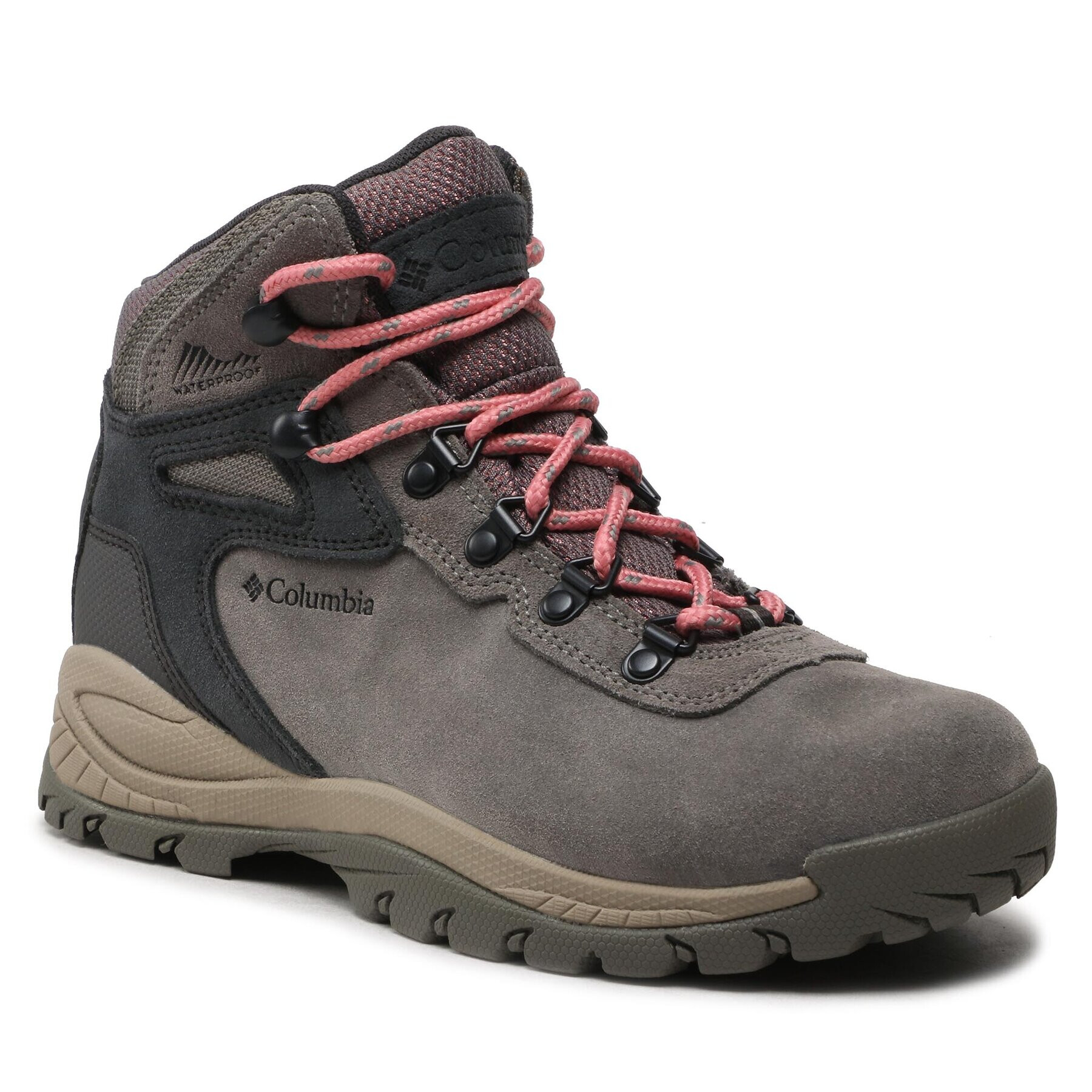 Columbia Trekingová obuv Newton Ridge Plus Waterproof Amped BL4552 Šedá - Pepit.cz