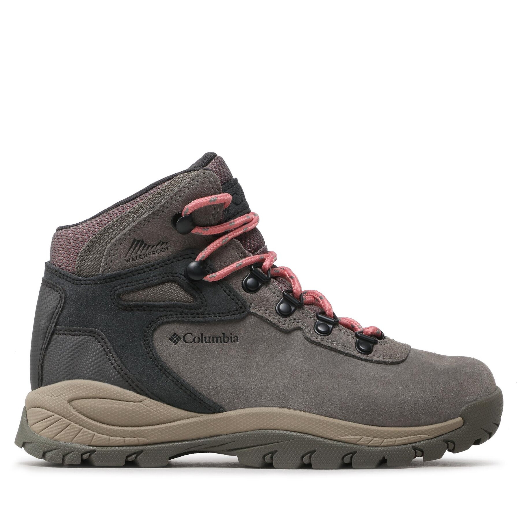 Columbia Trekingová obuv Newton Ridge Plus Waterproof Amped BL4552 Šedá - Pepit.cz