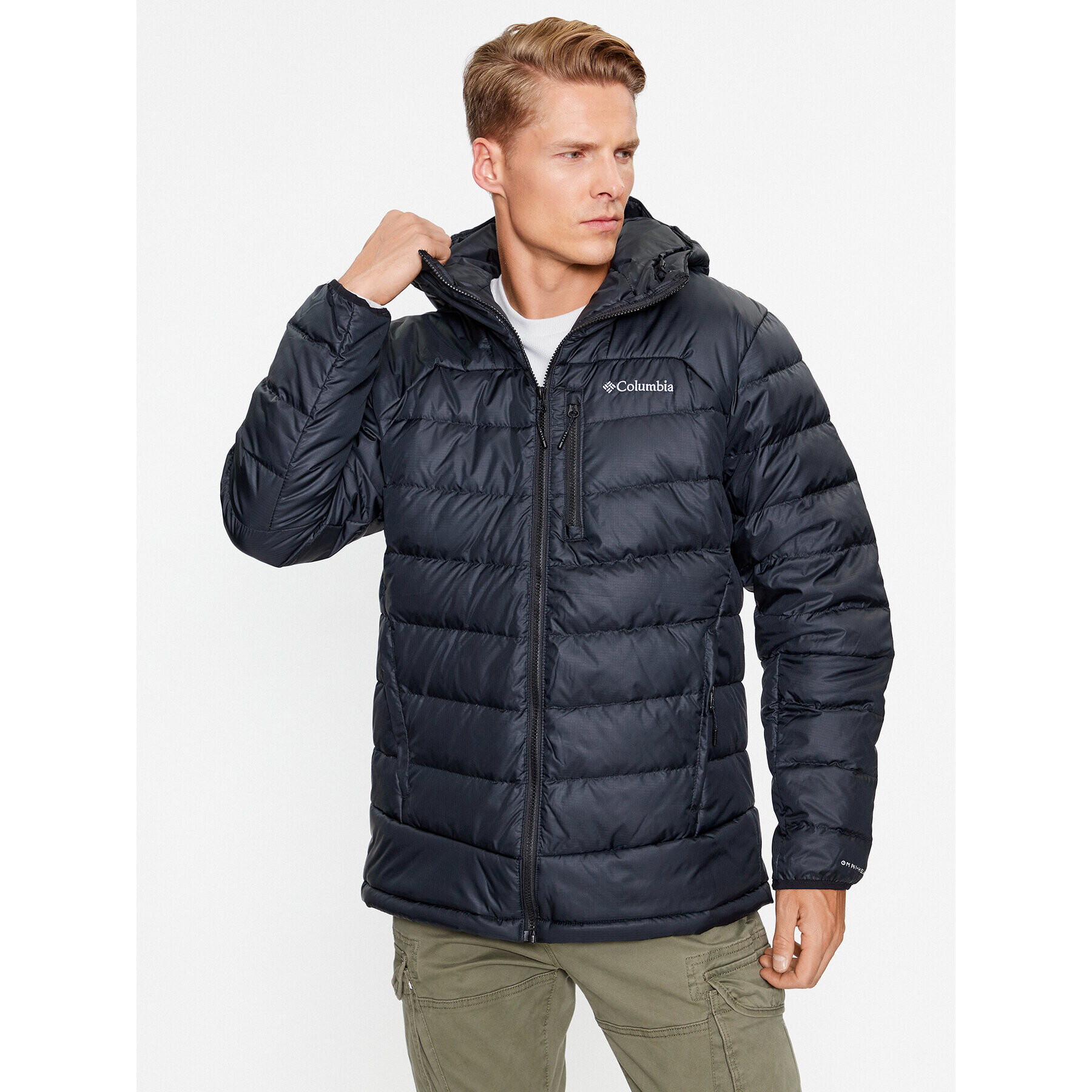 Columbia Vatovaná bunda Autumn Park™ Down Hooded Jacket Černá Regular Fit - Pepit.cz