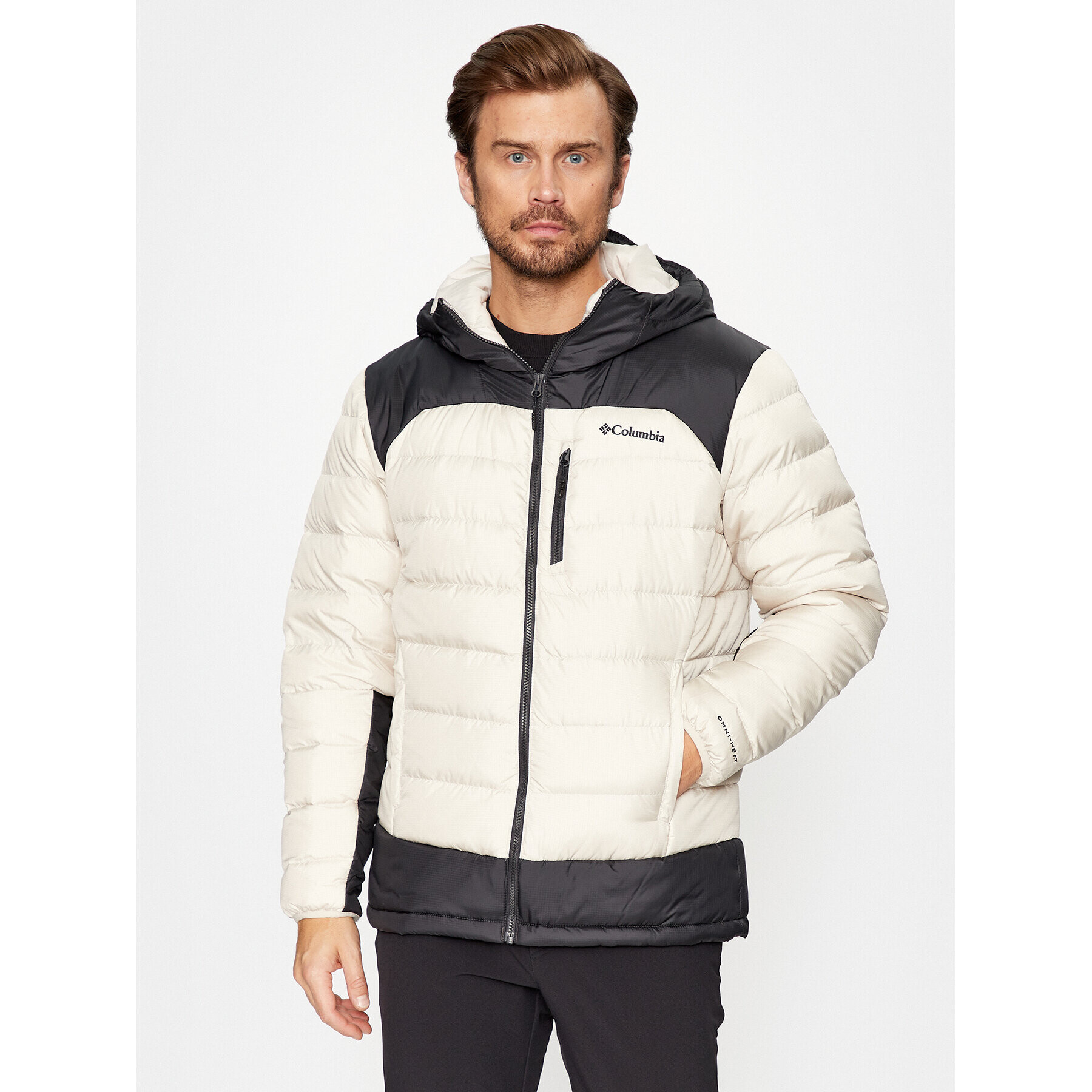 Columbia Vatovaná bunda Autumn Park™ Down Hooded Jacket Hnědá Regular Fit - Pepit.cz