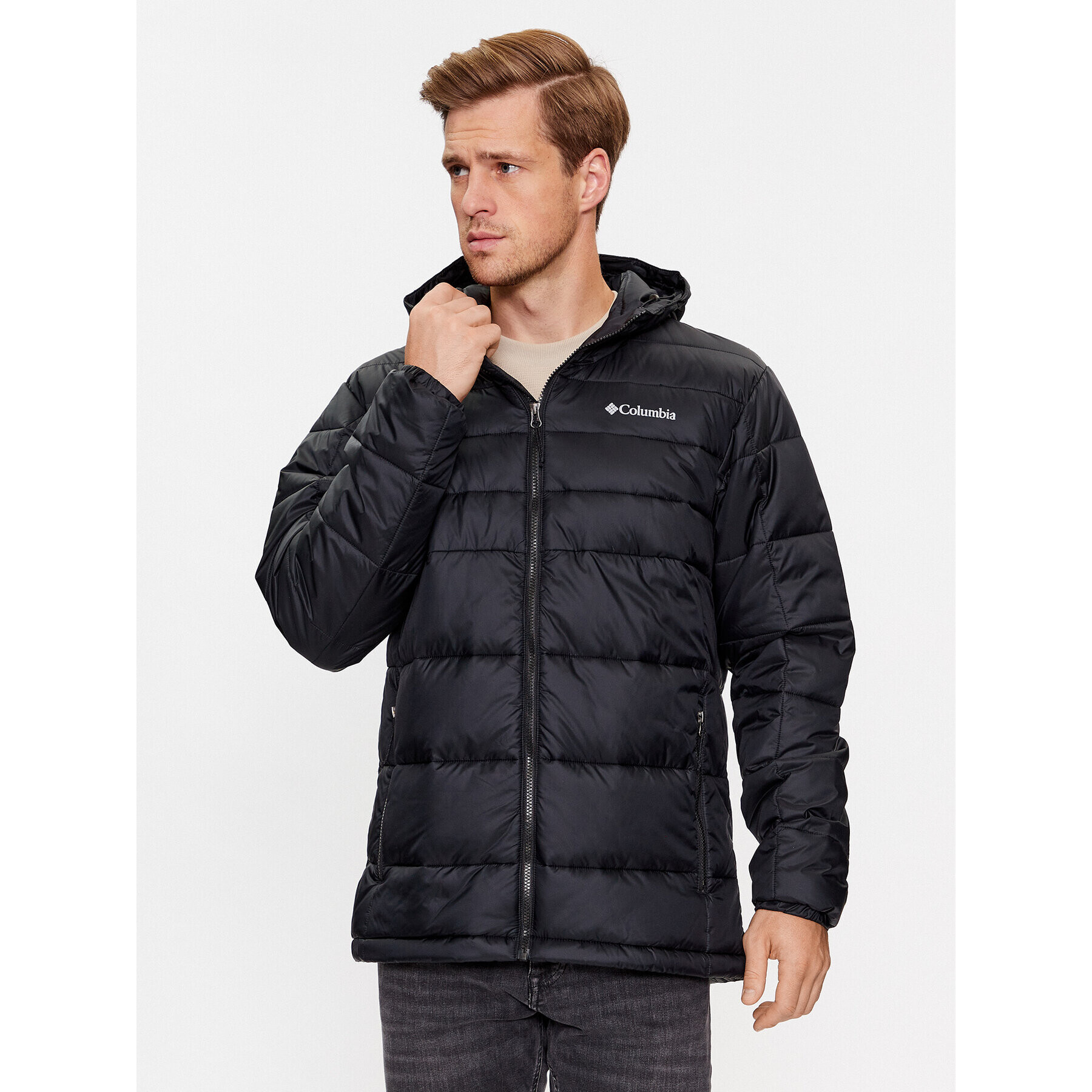 Columbia Vatovaná bunda Buck Butte™ Insulated Hooded Jacket Černá Regular Fit - Pepit.cz