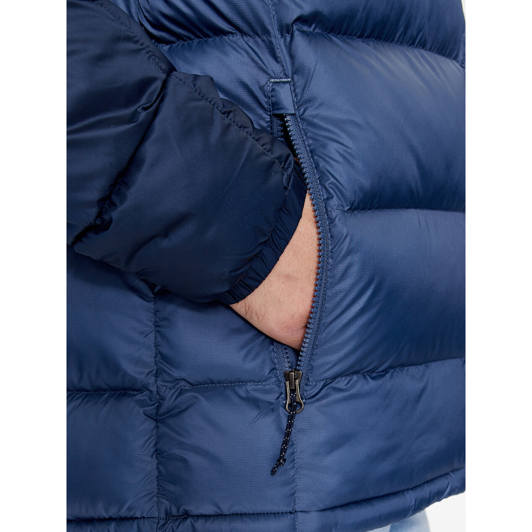 Columbia Vatovaná bunda Buck Butte™ Insulated Hooded Jacket Modrá Regular Fit - Pepit.cz