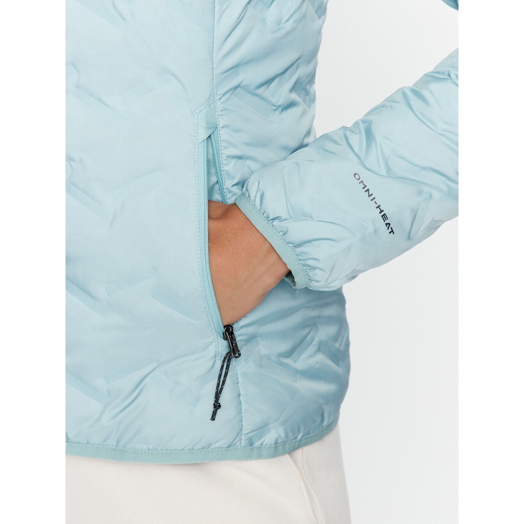 Columbia Vatovaná bunda Delta Ridge™ Down Hooded Jacket Zelená Regular Fit - Pepit.cz