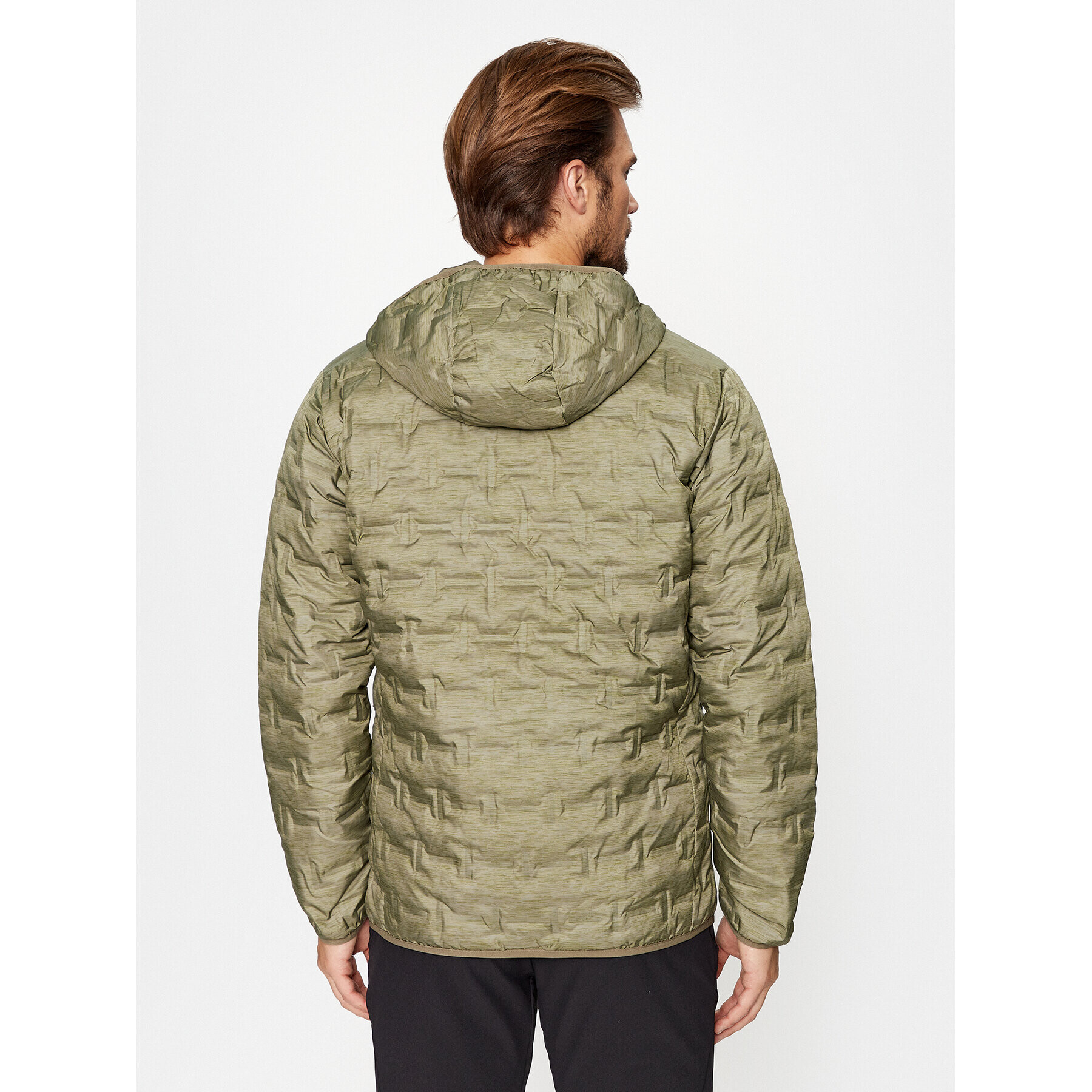 Columbia Vatovaná bunda Delta Ridge™ Down Hooded Jacket Zelená Regular Fit - Pepit.cz