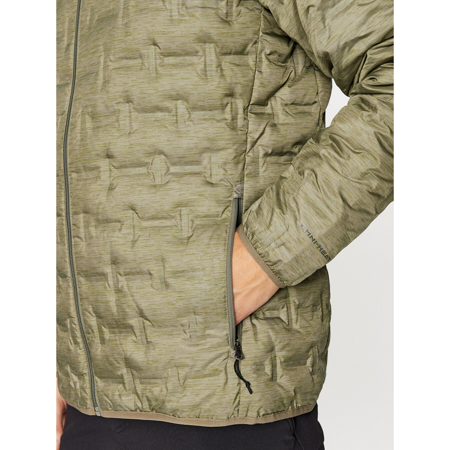 Columbia Vatovaná bunda Delta Ridge™ Down Hooded Jacket Zelená Regular Fit - Pepit.cz