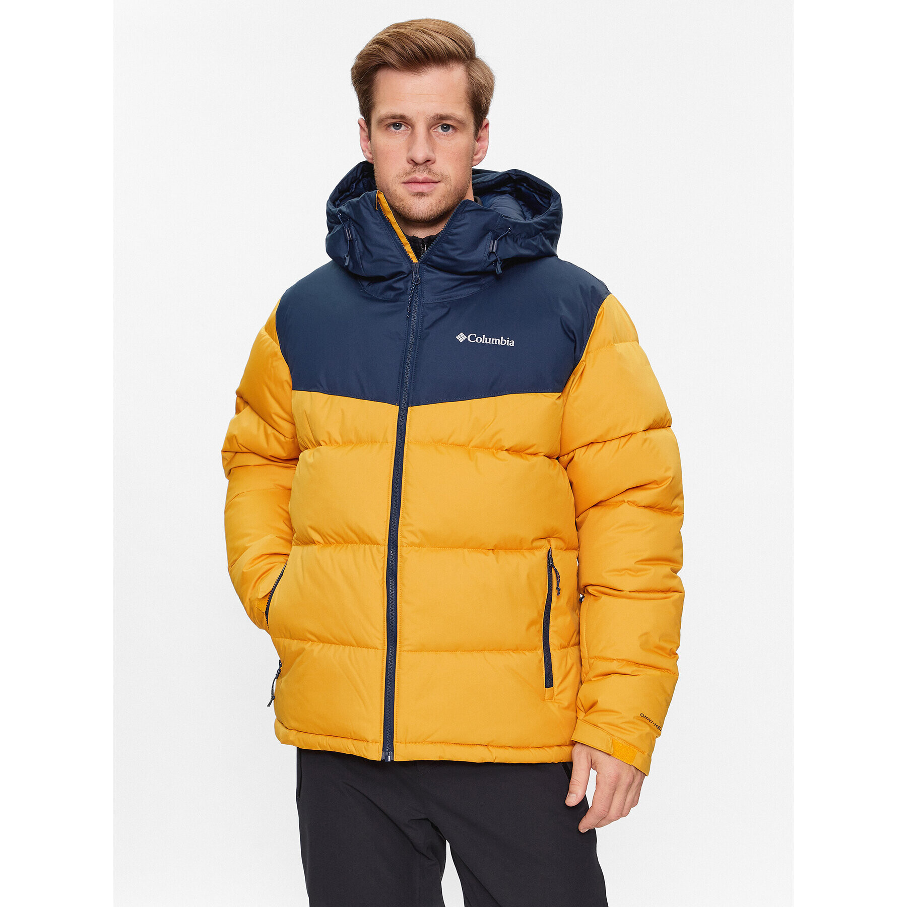 Columbia Vatovaná bunda Iceline Ridge™ Jacket Žlutá Regular Fit - Pepit.cz