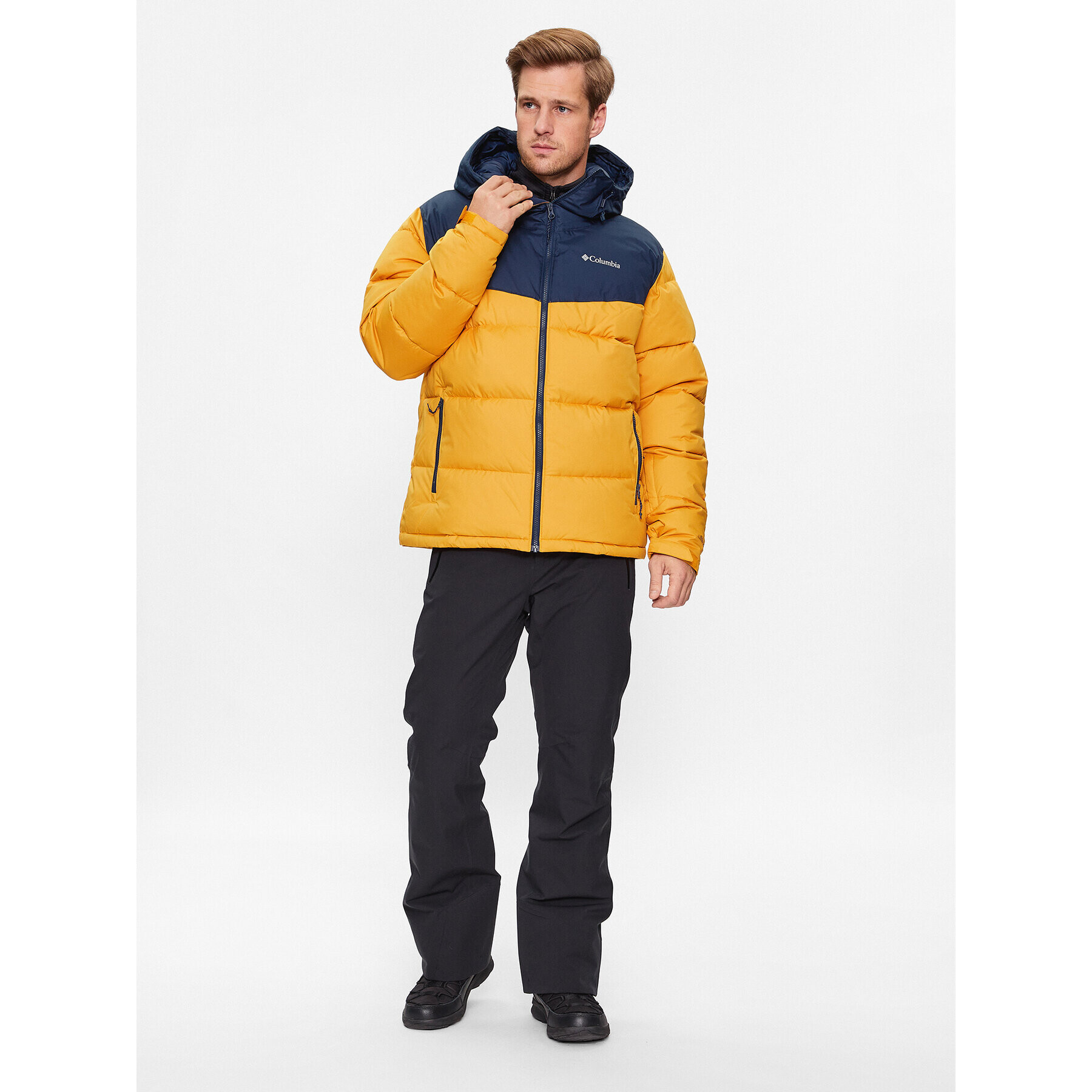 Columbia Vatovaná bunda Iceline Ridge™ Jacket Žlutá Regular Fit - Pepit.cz