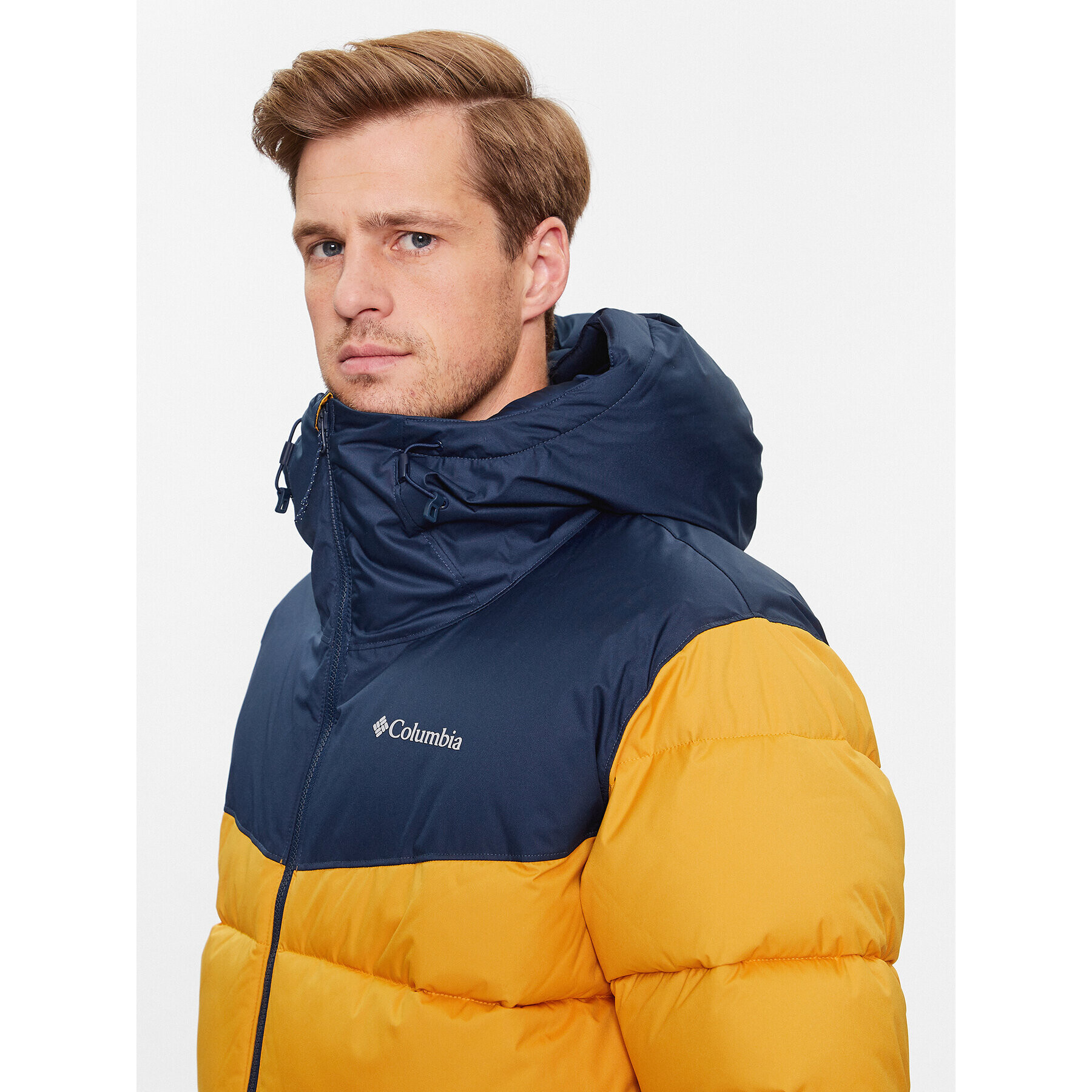 Columbia Vatovaná bunda Iceline Ridge™ Jacket Žlutá Regular Fit - Pepit.cz