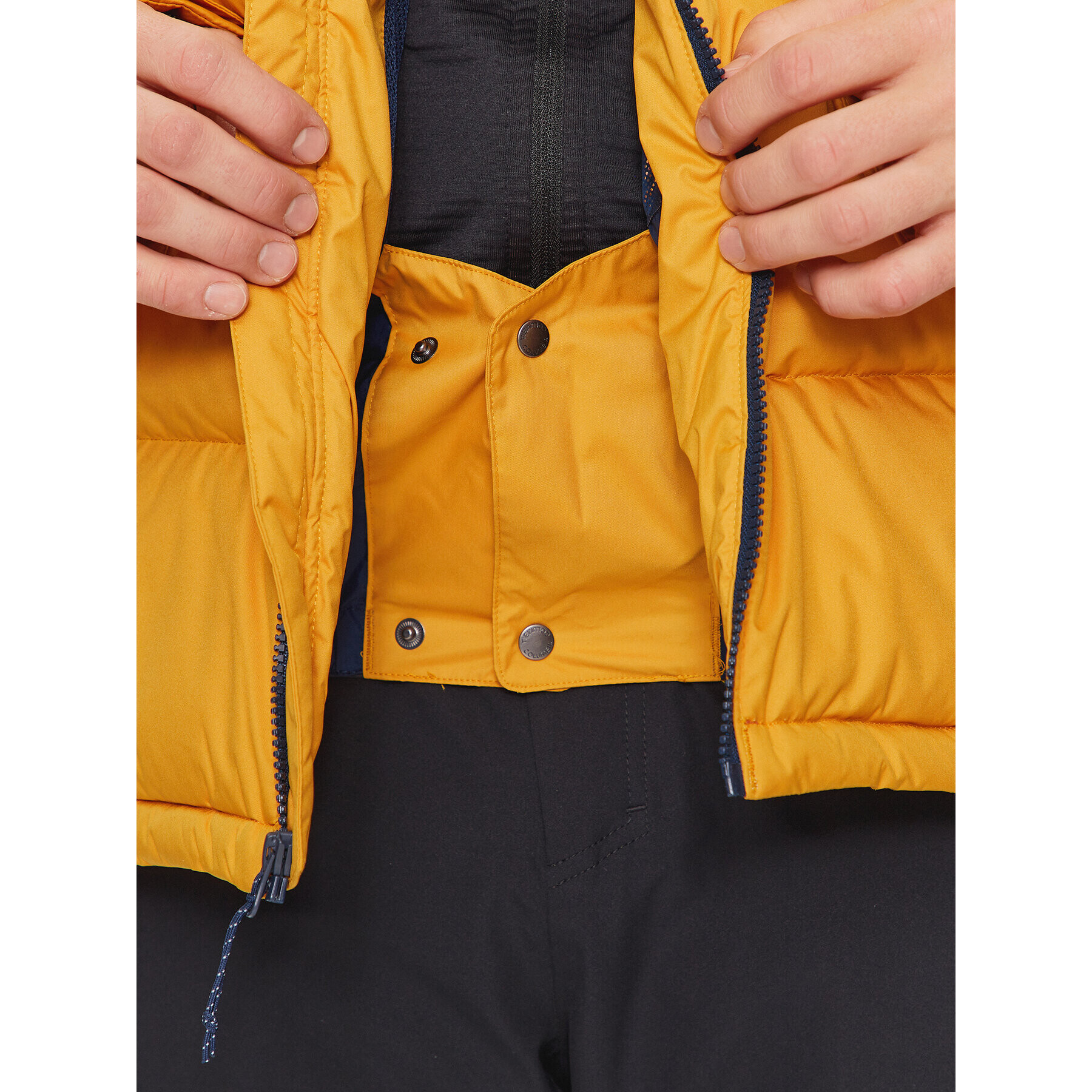 Columbia Vatovaná bunda Iceline Ridge™ Jacket Žlutá Regular Fit - Pepit.cz