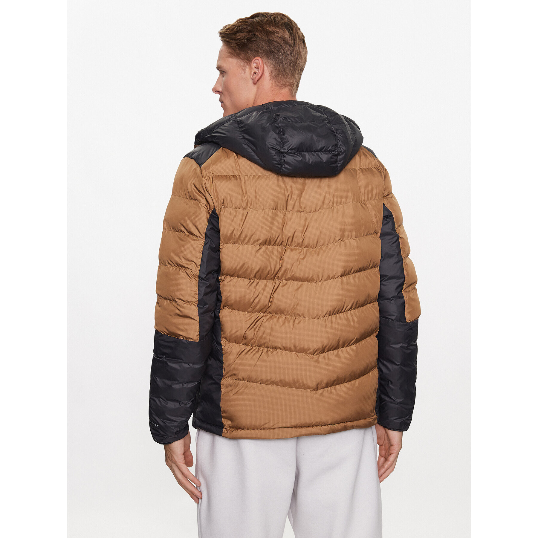 Columbia Vatovaná bunda Labyrinth Loop™ Hooded Jacket Hnědá Regular Fit - Pepit.cz