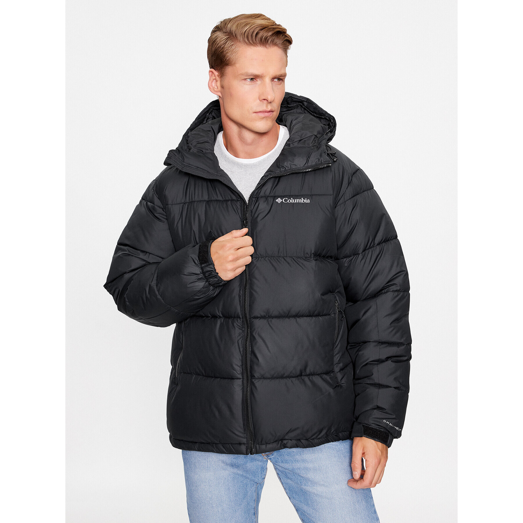 Columbia Vatovaná bunda Pike Lake™ II Hooded Jacket Černá Regular Fit - Pepit.cz