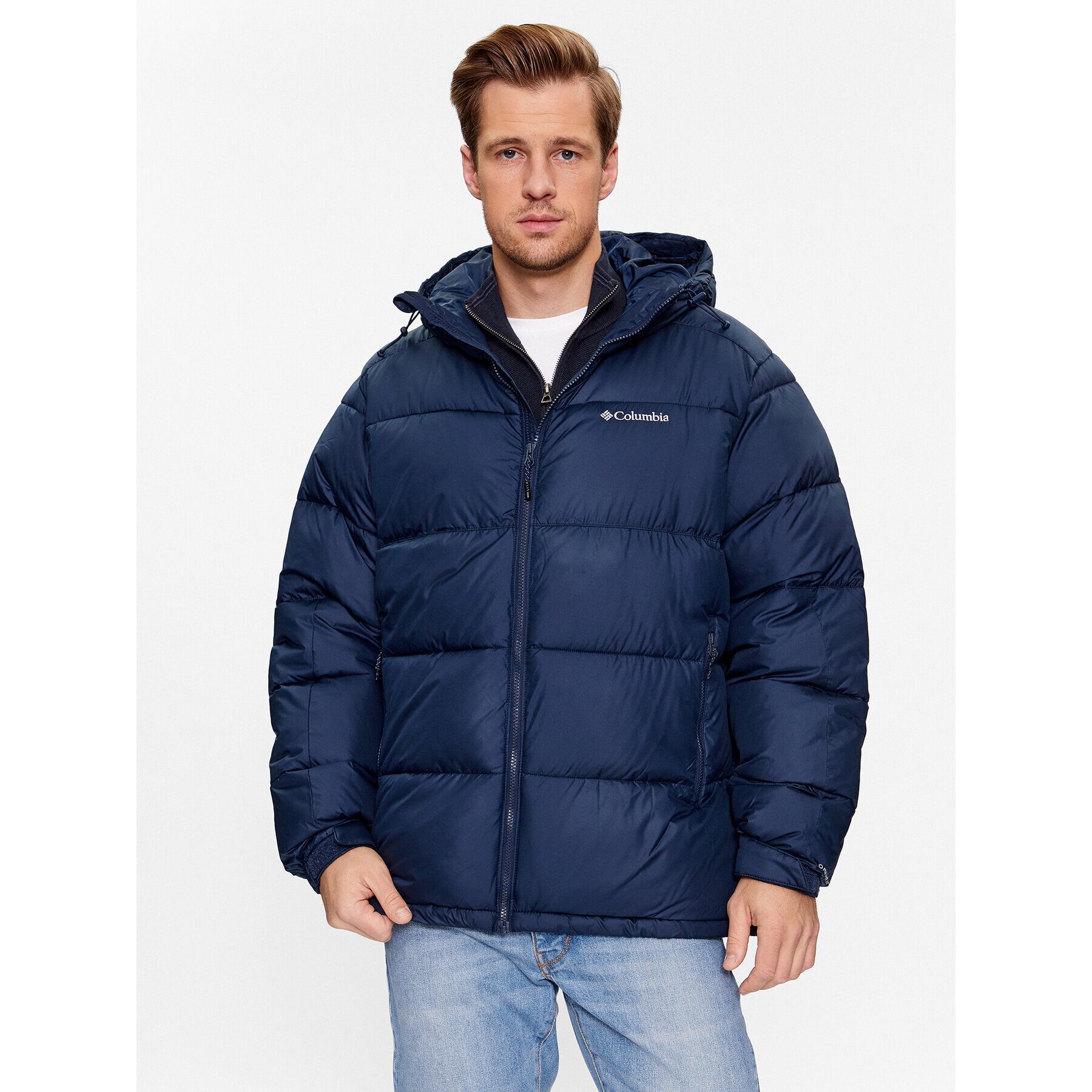 Columbia Vatovaná bunda Pike Lake™ II Hooded Jacket Modrá Regular Fit - Pepit.cz