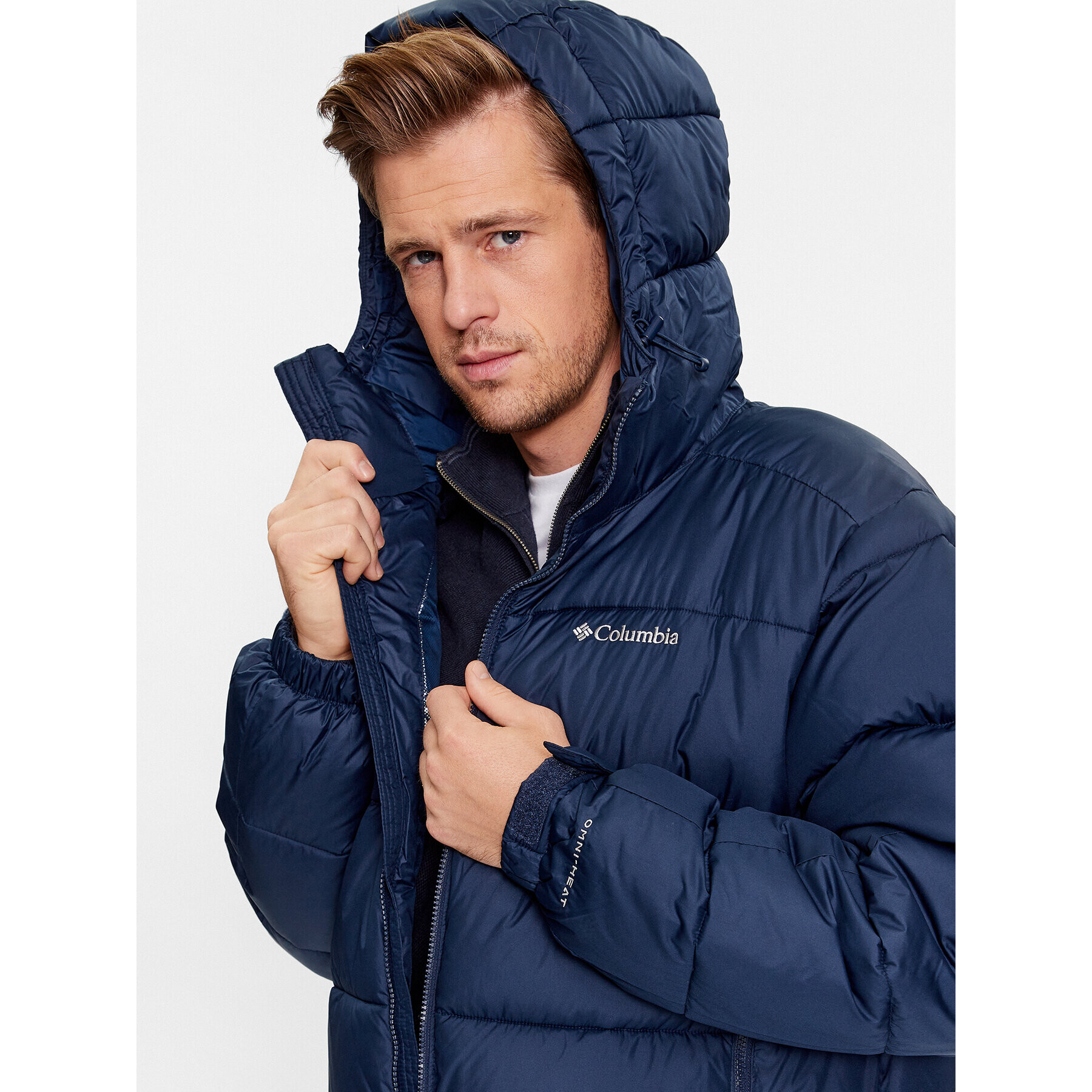 Columbia Vatovaná bunda Pike Lake™ II Hooded Jacket Modrá Regular Fit - Pepit.cz