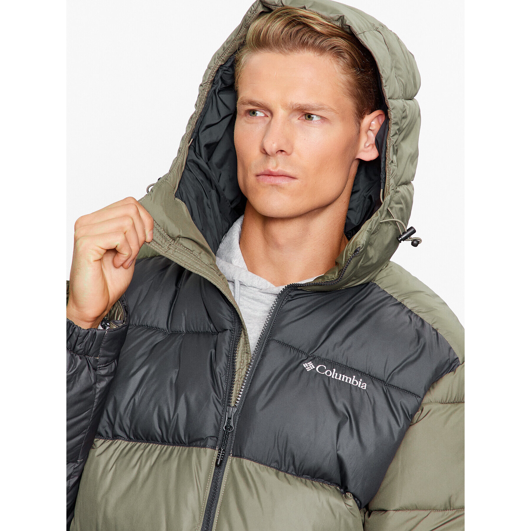 Columbia Vatovaná bunda Pike Lake™ II Hooded Jacket Zelená Regular Fit - Pepit.cz