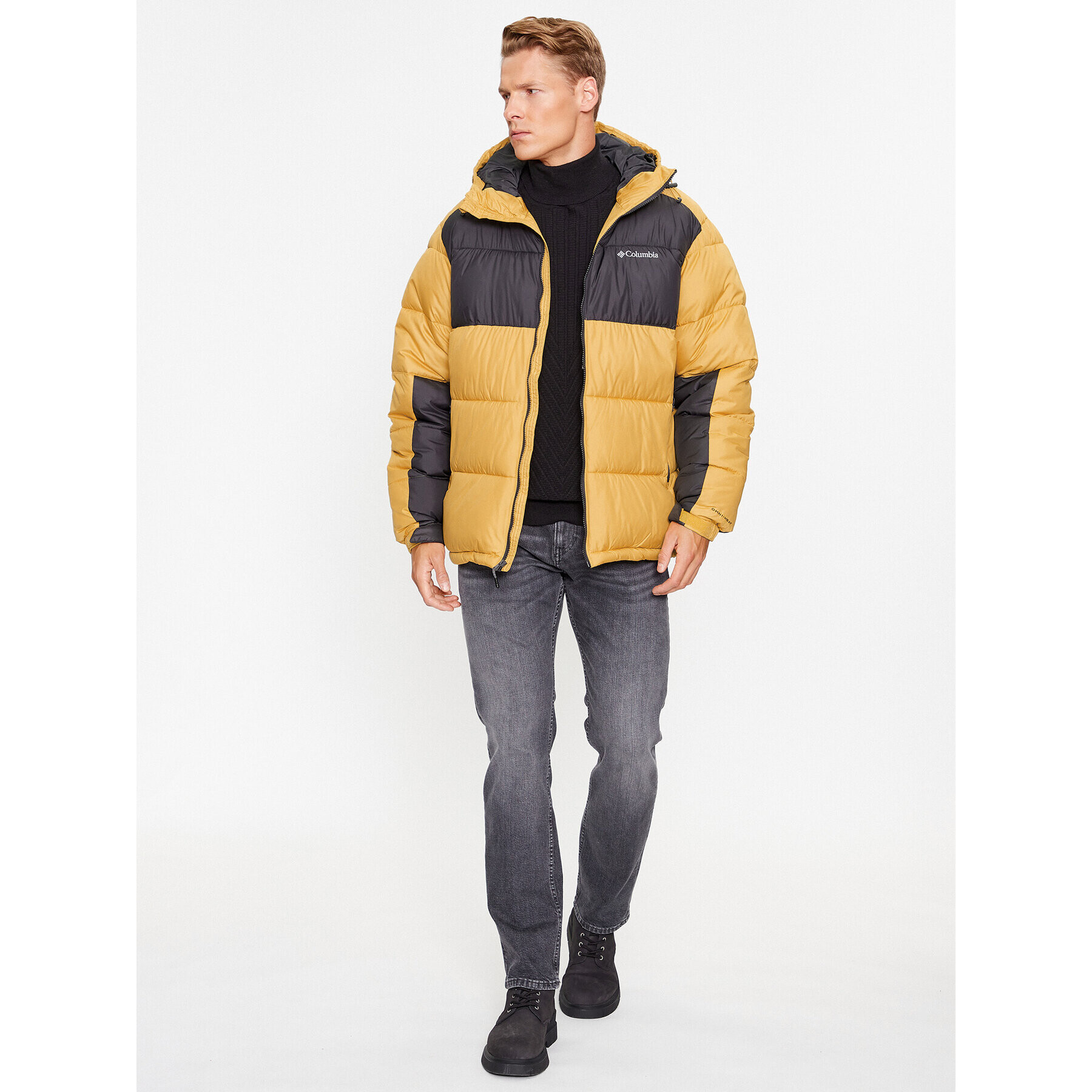 Columbia Vatovaná bunda Pike Lake™ II Hooded Jacket Žlutá Regular Fit - Pepit.cz