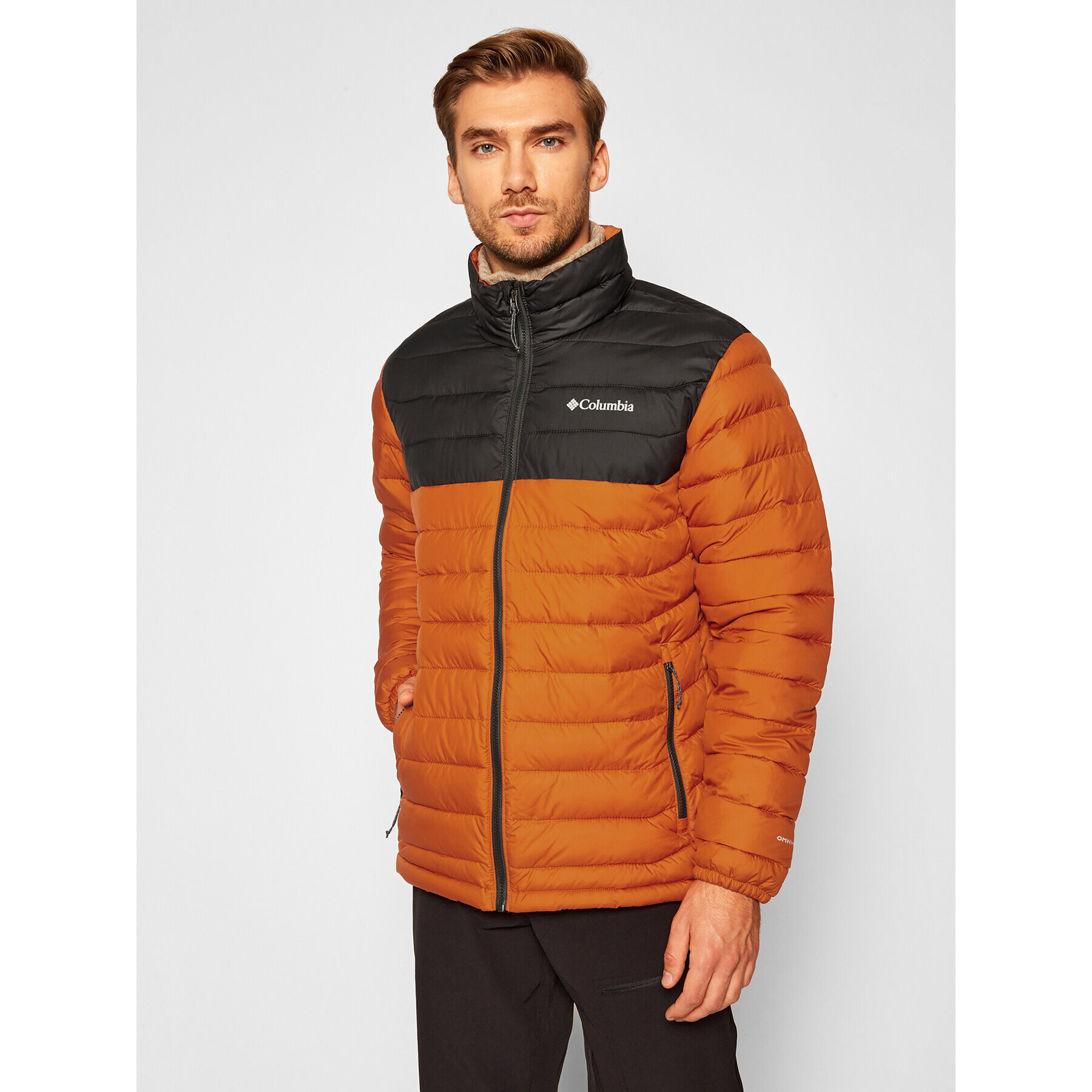 Columbia Vatovaná bunda Powder Lite 1698001 Oranžová Regular Fit - Pepit.cz