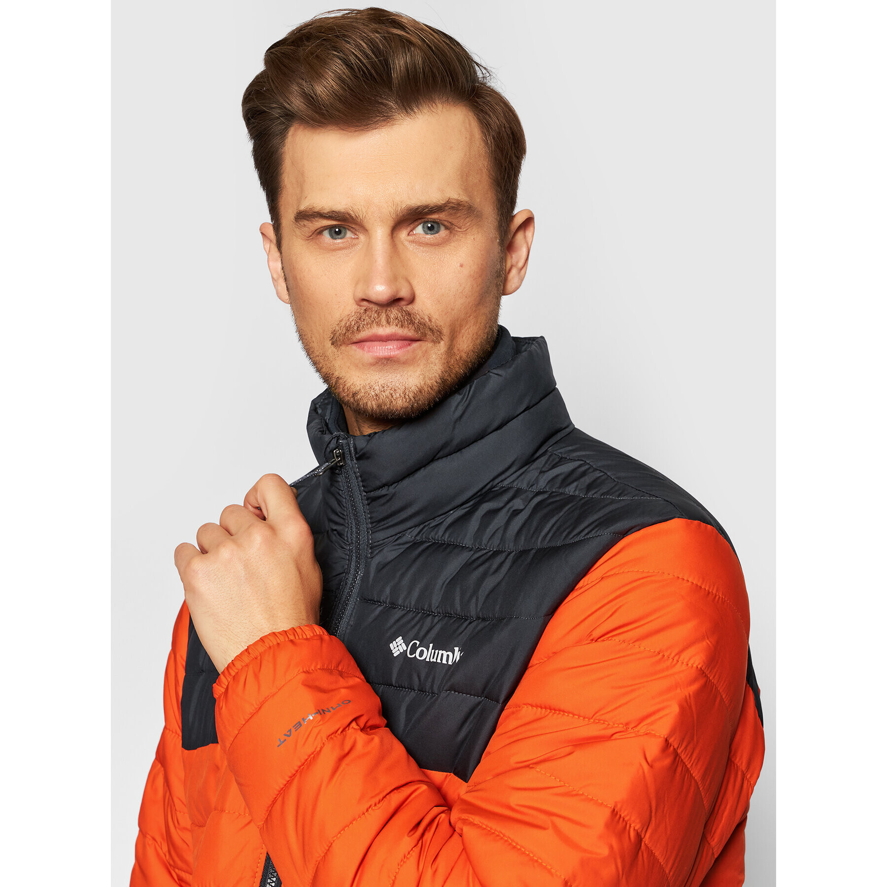 Columbia Vatovaná bunda Powder Lite 1698001 Oranžová Regular Fit - Pepit.cz