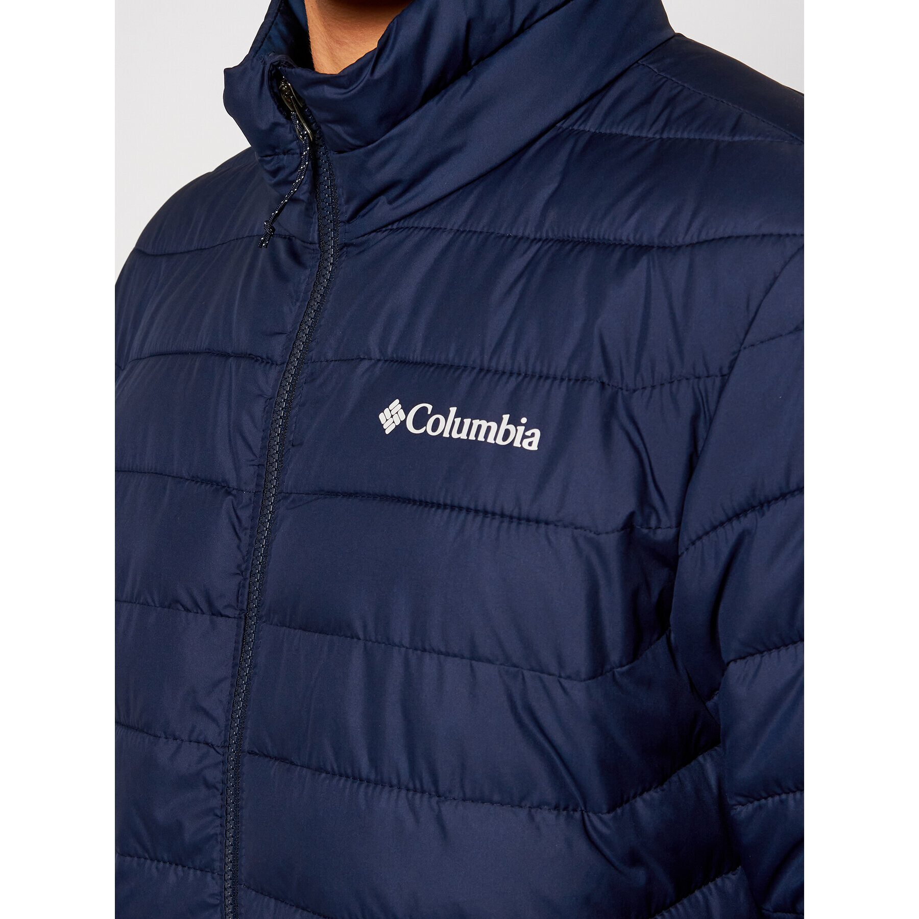 Columbia Vatovaná bunda Powder Lite 1698001 Tmavomodrá Regular Fit - Pepit.cz