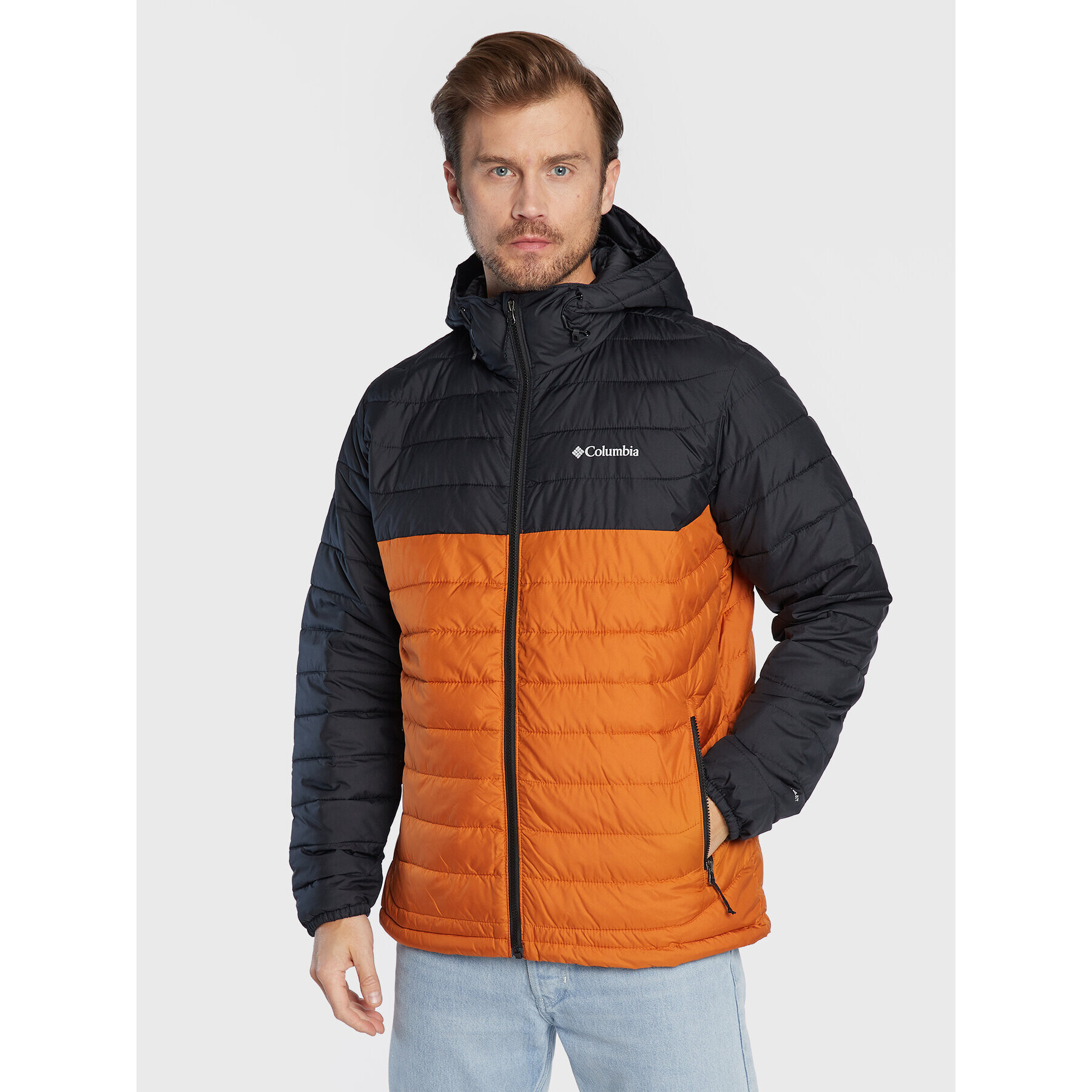 Columbia Vatovaná bunda Powder Lite™ 1693931 Oranžová Regular Fit - Pepit.cz