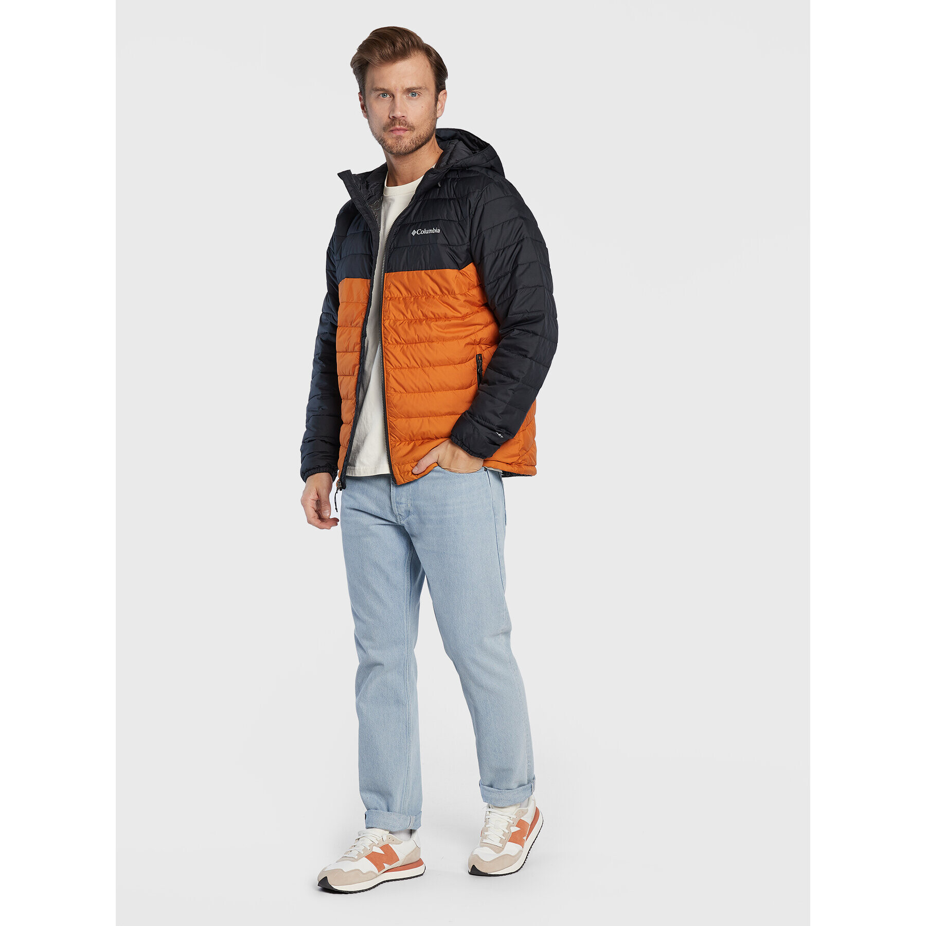 Columbia Vatovaná bunda Powder Lite™ 1693931 Oranžová Regular Fit - Pepit.cz