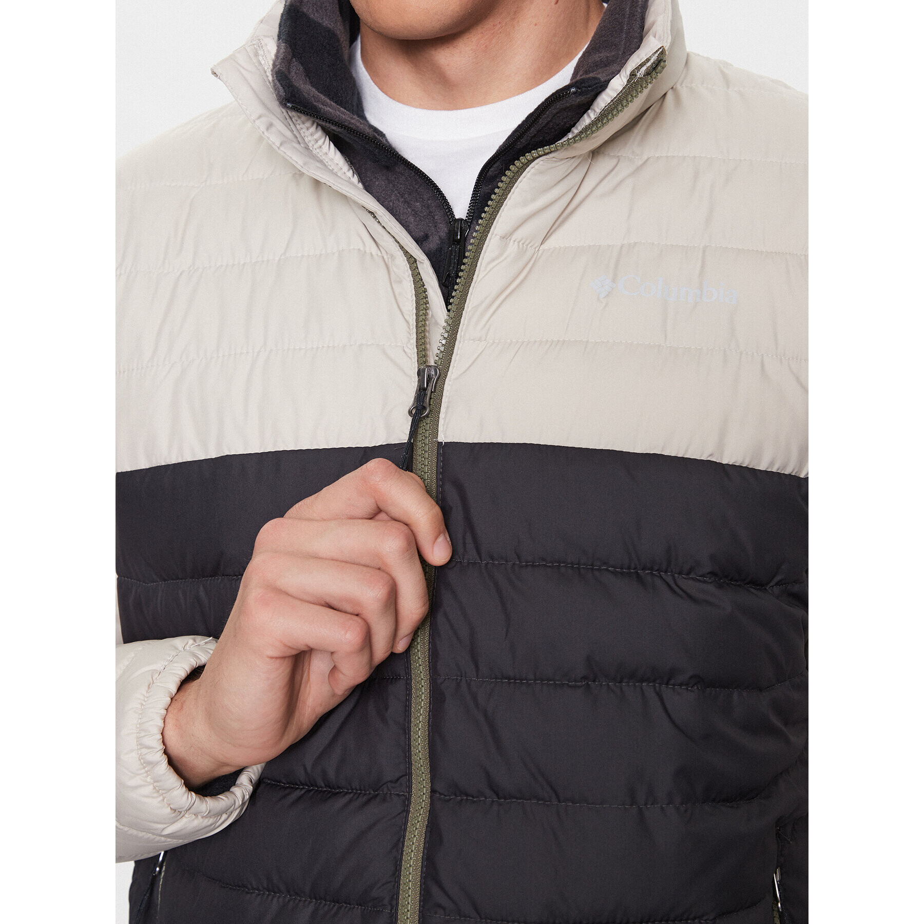 Columbia Vatovaná bunda Powder Lite™ Jacket Hnědá Regular Fit - Pepit.cz