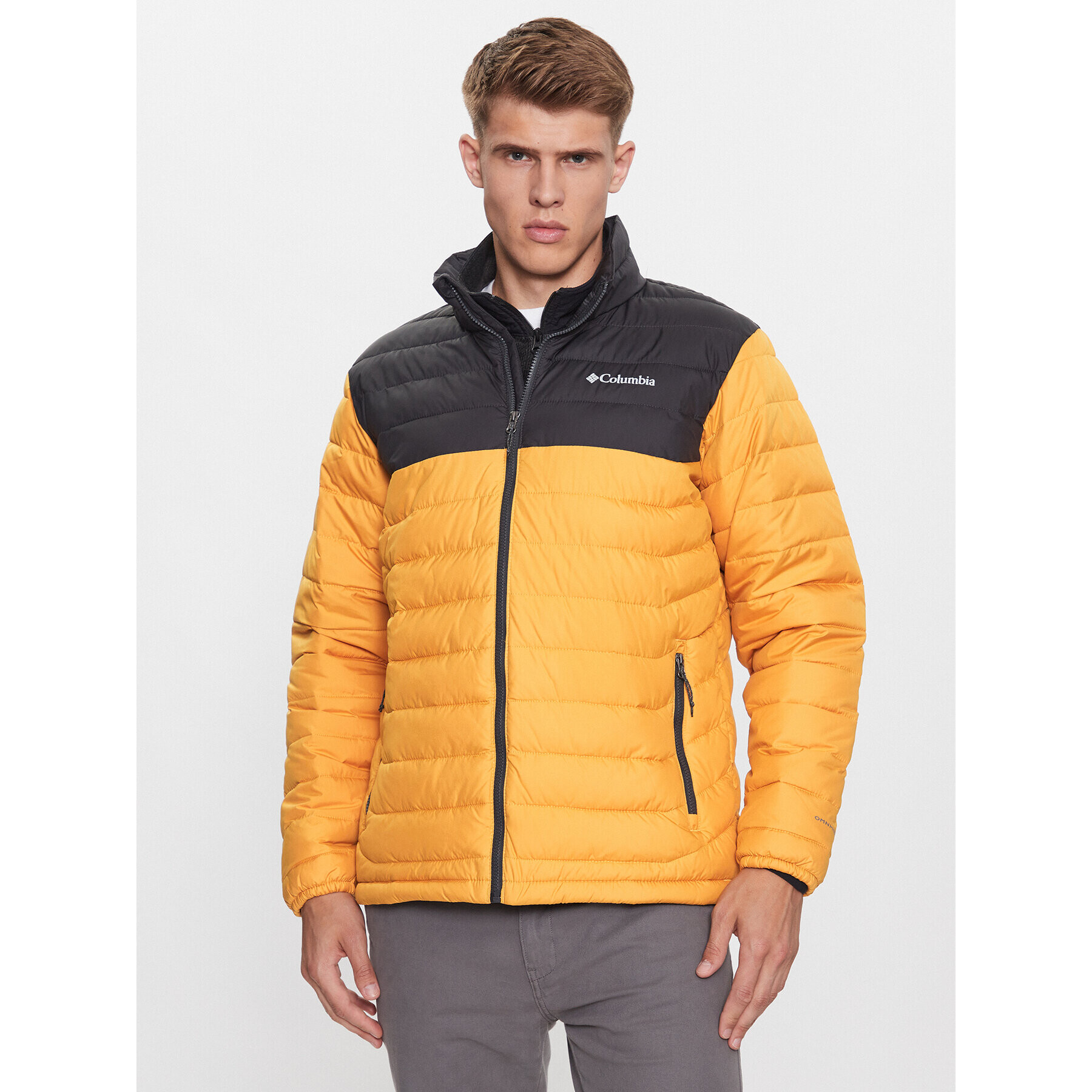 Columbia Vatovaná bunda Powder Lite™ Jacket Žlutá Regular Fit - Pepit.cz