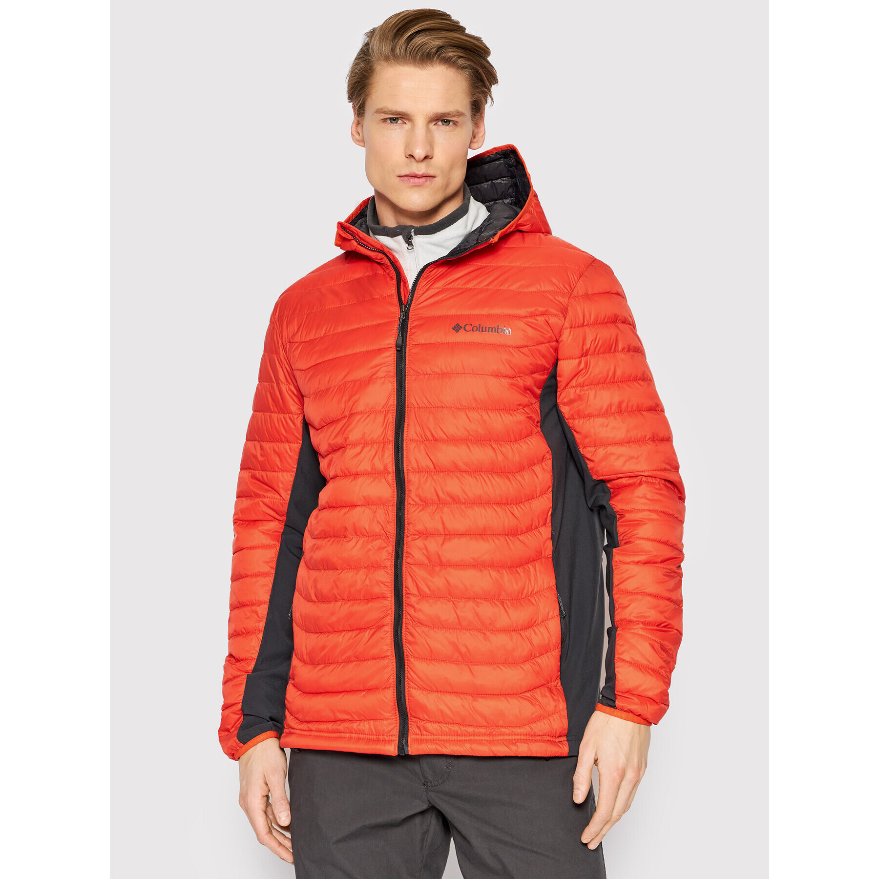 Columbia Vatovaná bunda Powder Pass 1773271 Červená Regular Fit - Pepit.cz