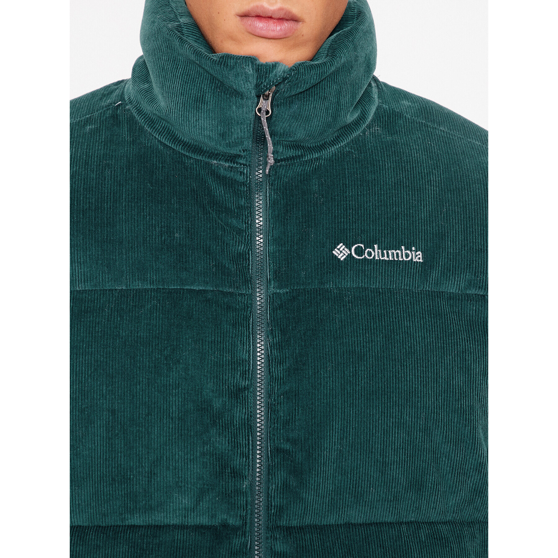 Columbia Vatovaná bunda Puffect™ Corduroy Jacket Modrá Regular Fit - Pepit.cz