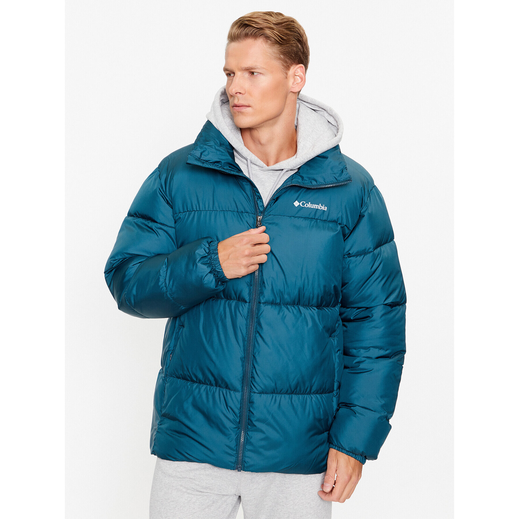 Columbia Vatovaná bunda Puffect™ II Jacket Modrá Regular Fit - Pepit.cz